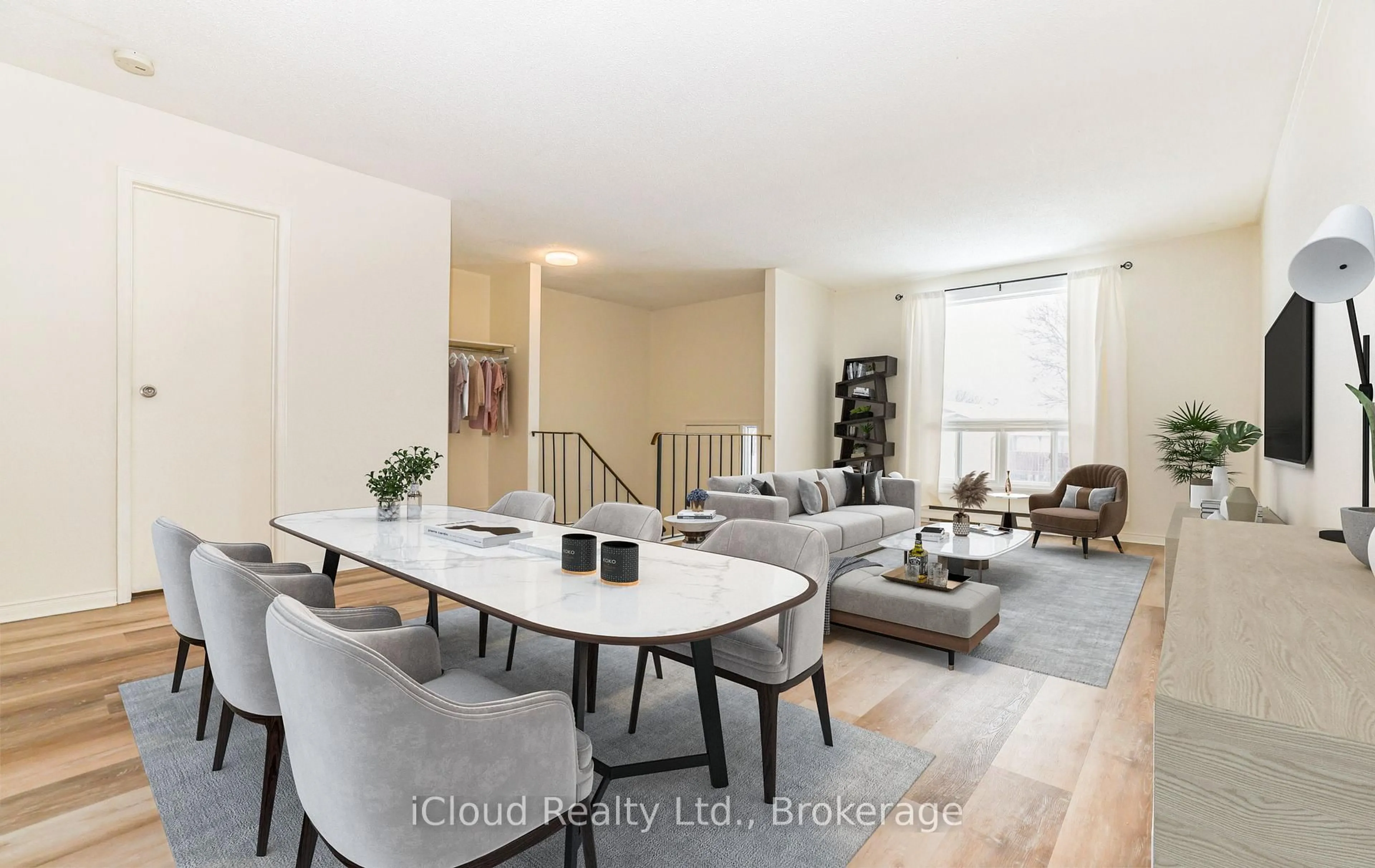 Living room with furniture, unknown for 18 Quarry Dr, Orangeville Ontario L9W 3S6