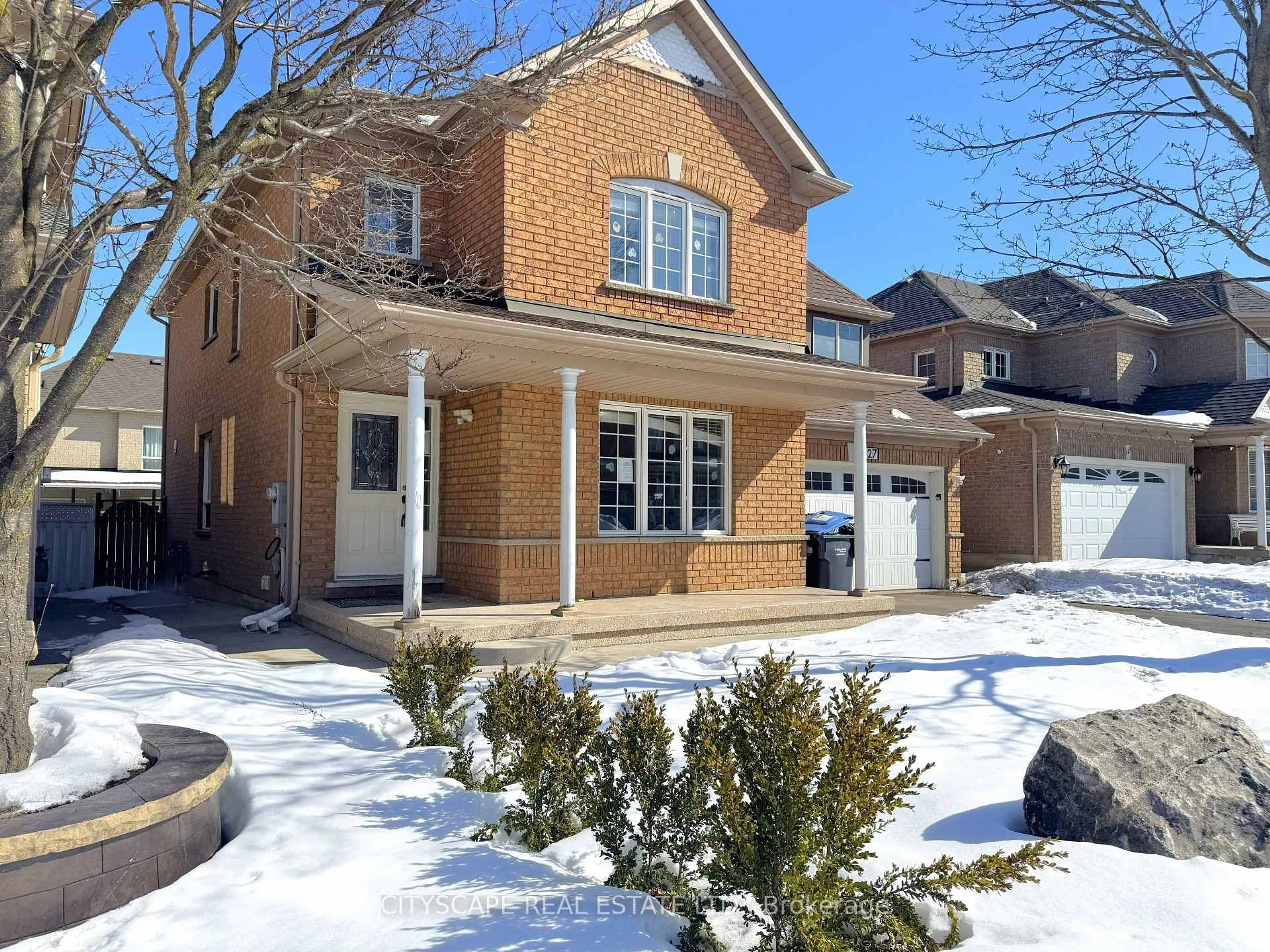 Home with brick exterior material, street for 127 Barleyfield Rd, Brampton Ontario L6R 2J4