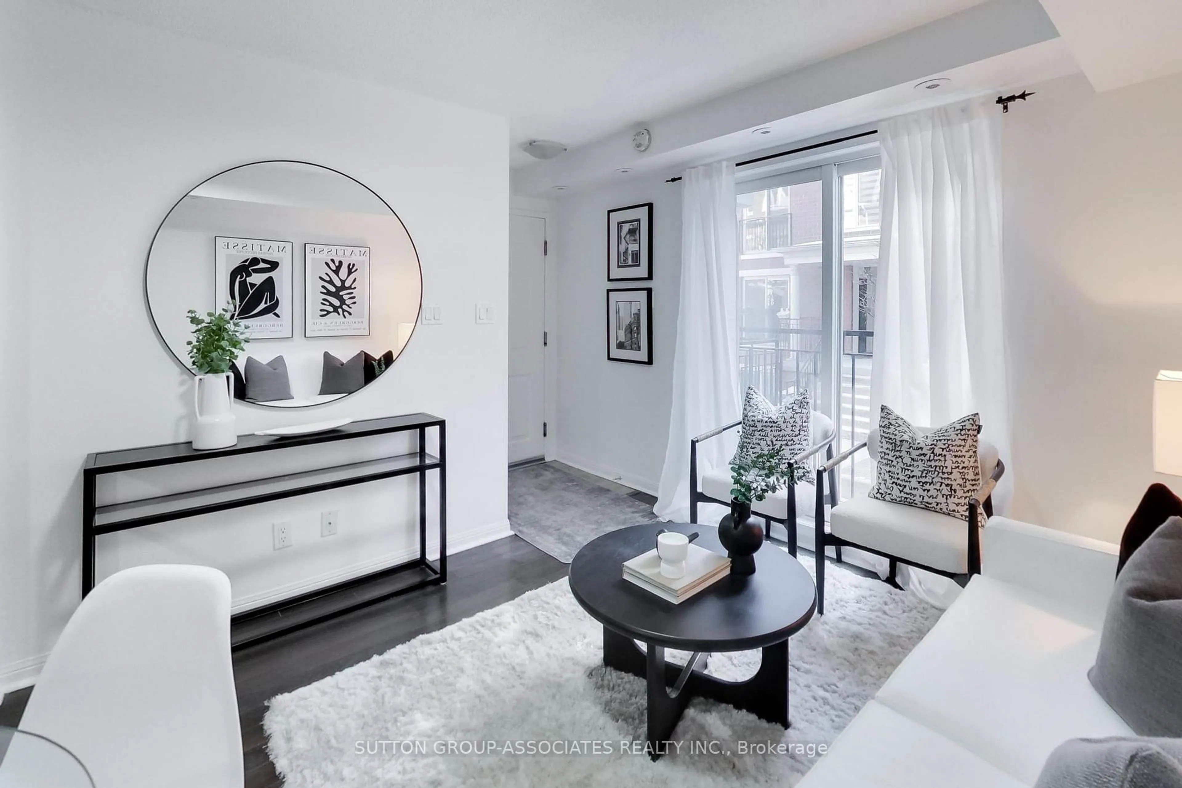 Living room with furniture, unknown for 12 Laidlaw St #802, Toronto Ontario M6K 1X2