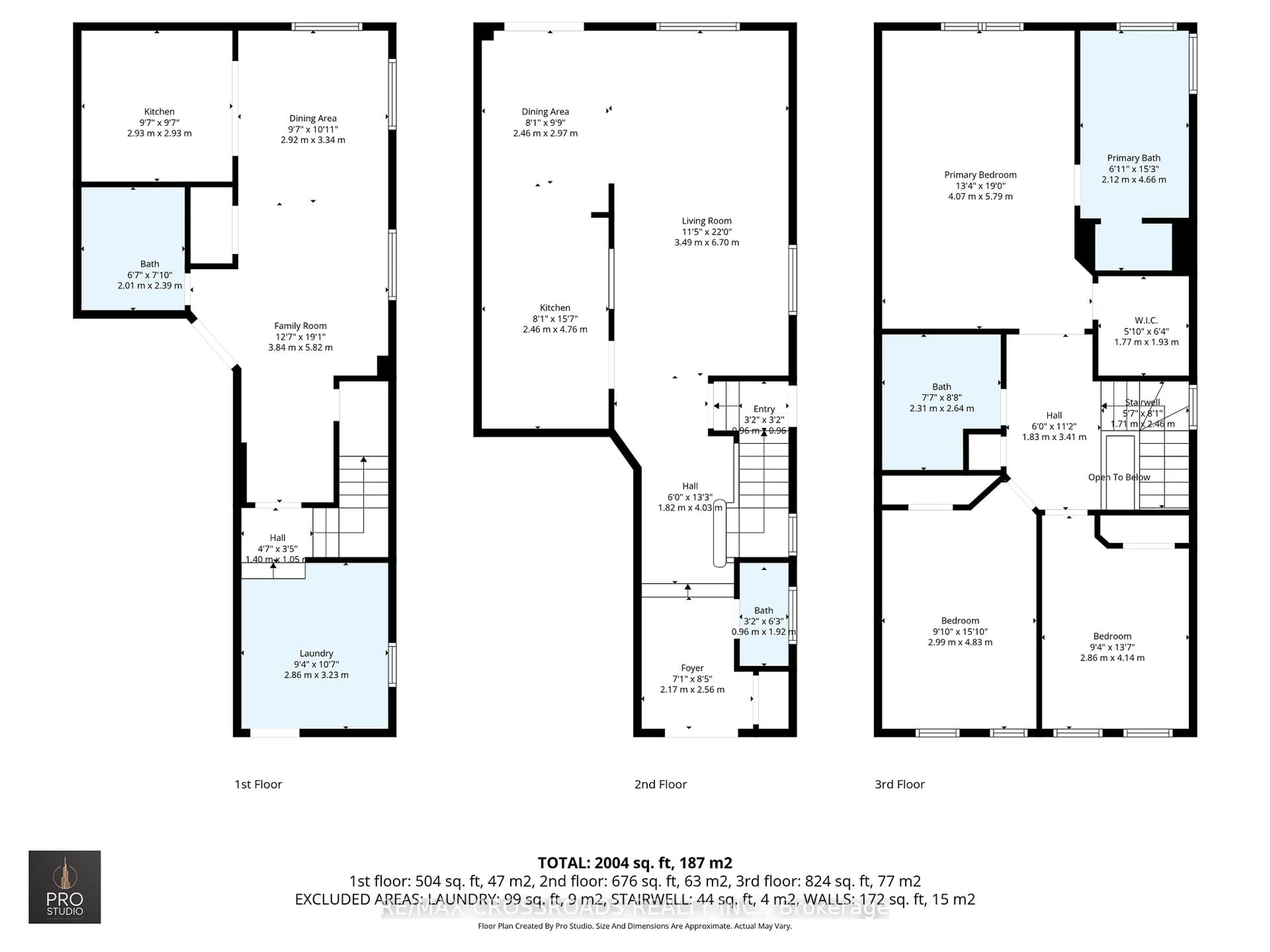 Floor plan for 12 Sam Frustaglio Dr, Toronto Ontario M9N 3Y5