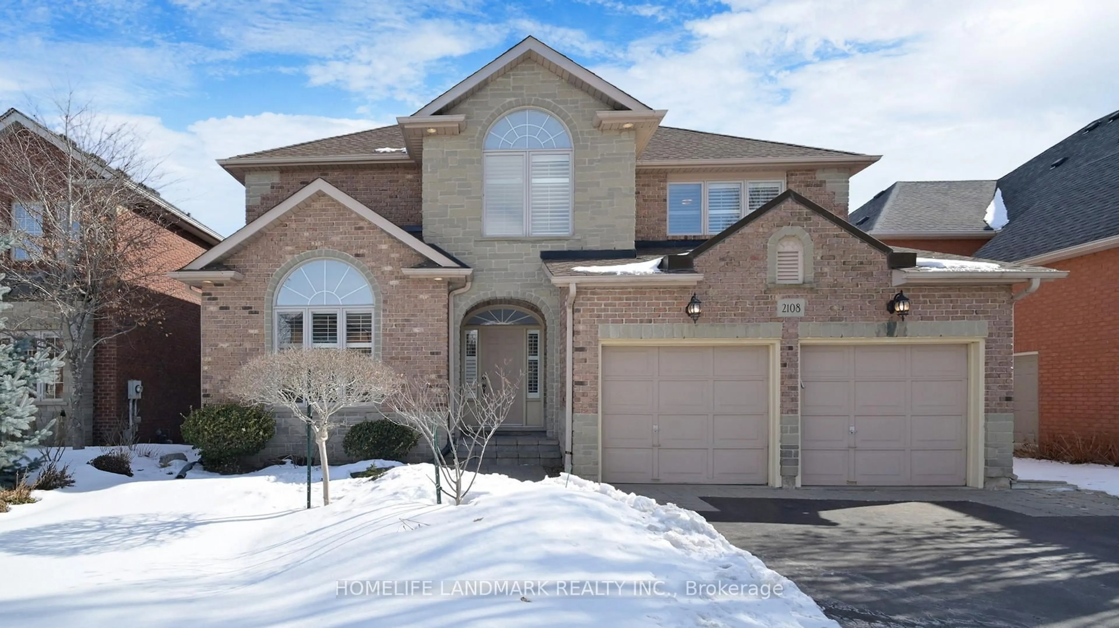Home with brick exterior material, street for 2108 Arbourview Dr, Oakville Ontario L6M 3P3