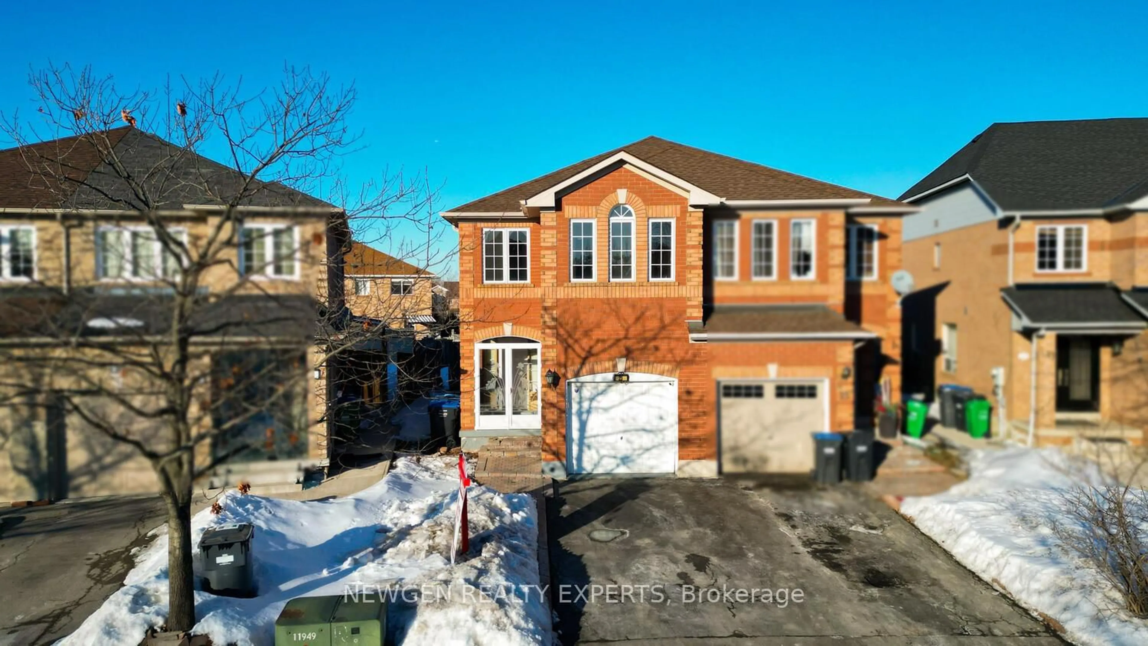 Home with brick exterior material, street for 23 Whiteface Cres, Brampton Ontario L6X 4W6
