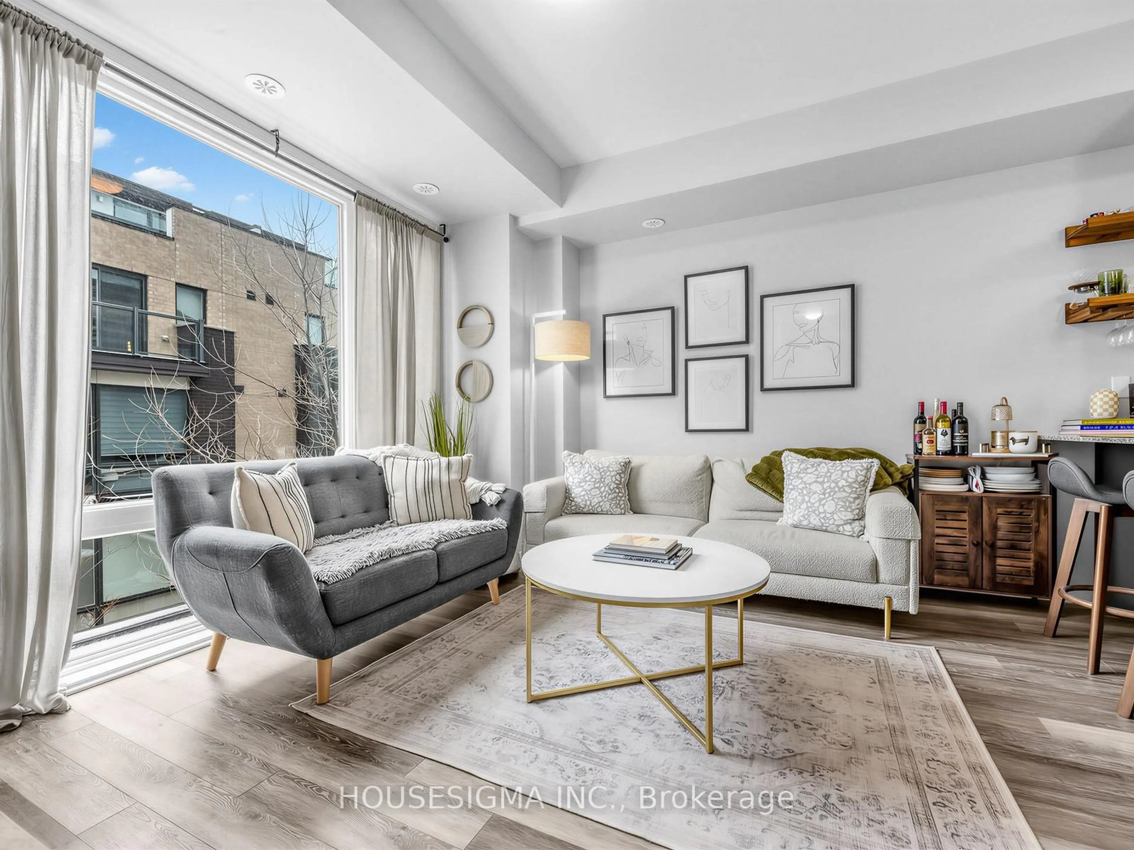 Living room with furniture, unknown for 34 Fieldway Rd #139, Toronto Ontario M8Z 3L2