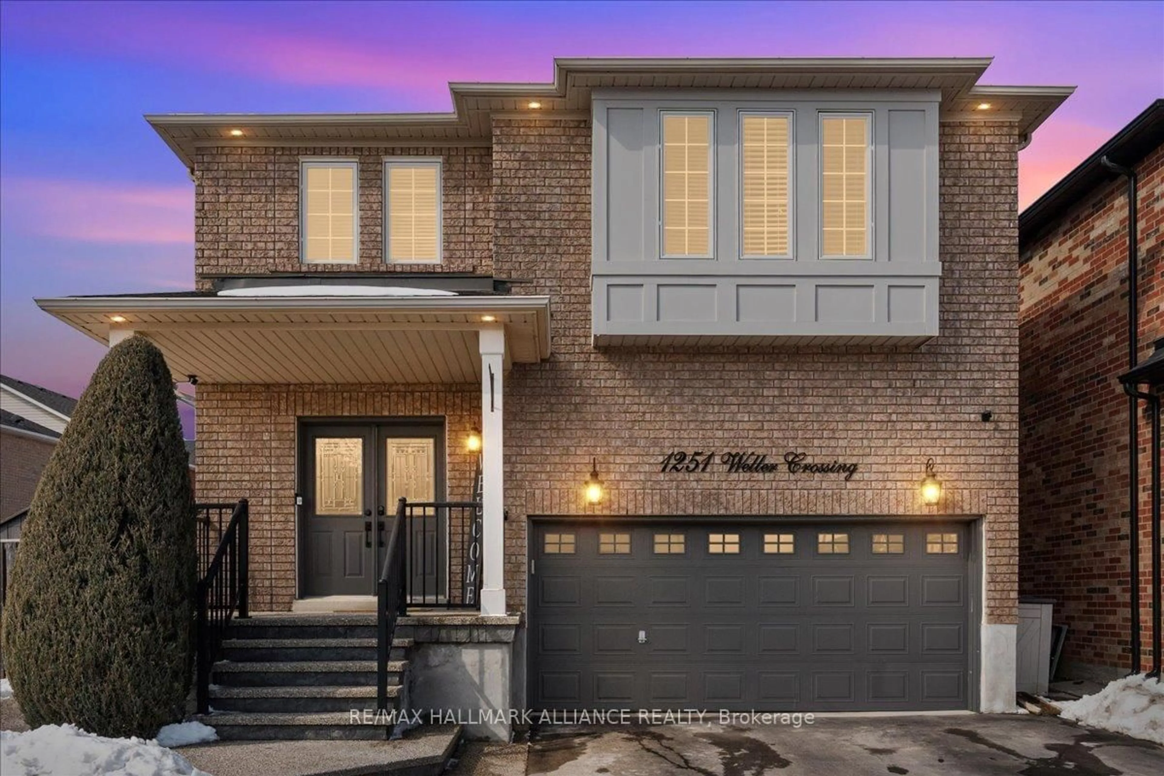 Home with brick exterior material, street for 1251 Weller Crossing, Milton Ontario L9T 6J7