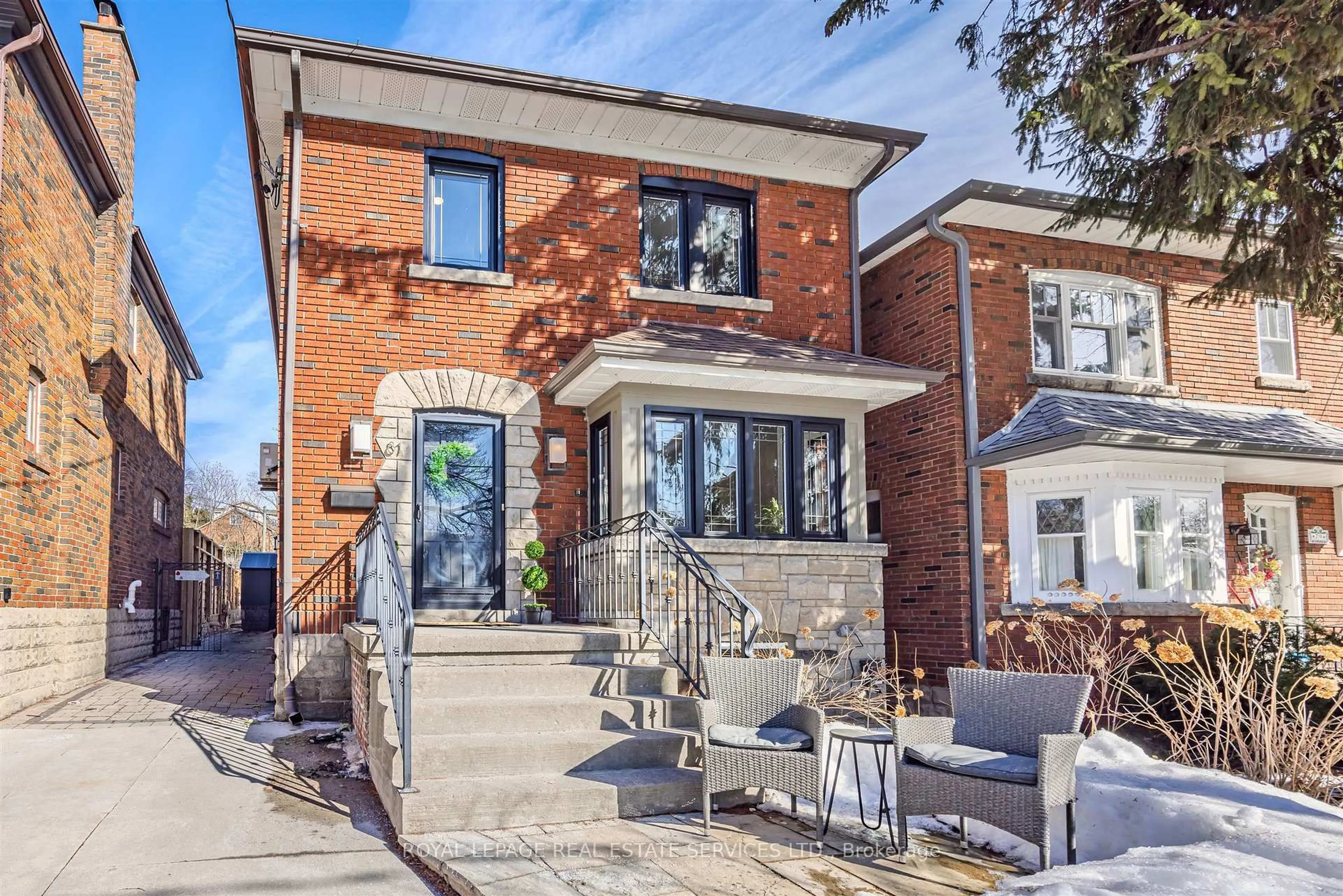 Home with brick exterior material, street for 81 Armadale Ave, Toronto Ontario M6S 3W9