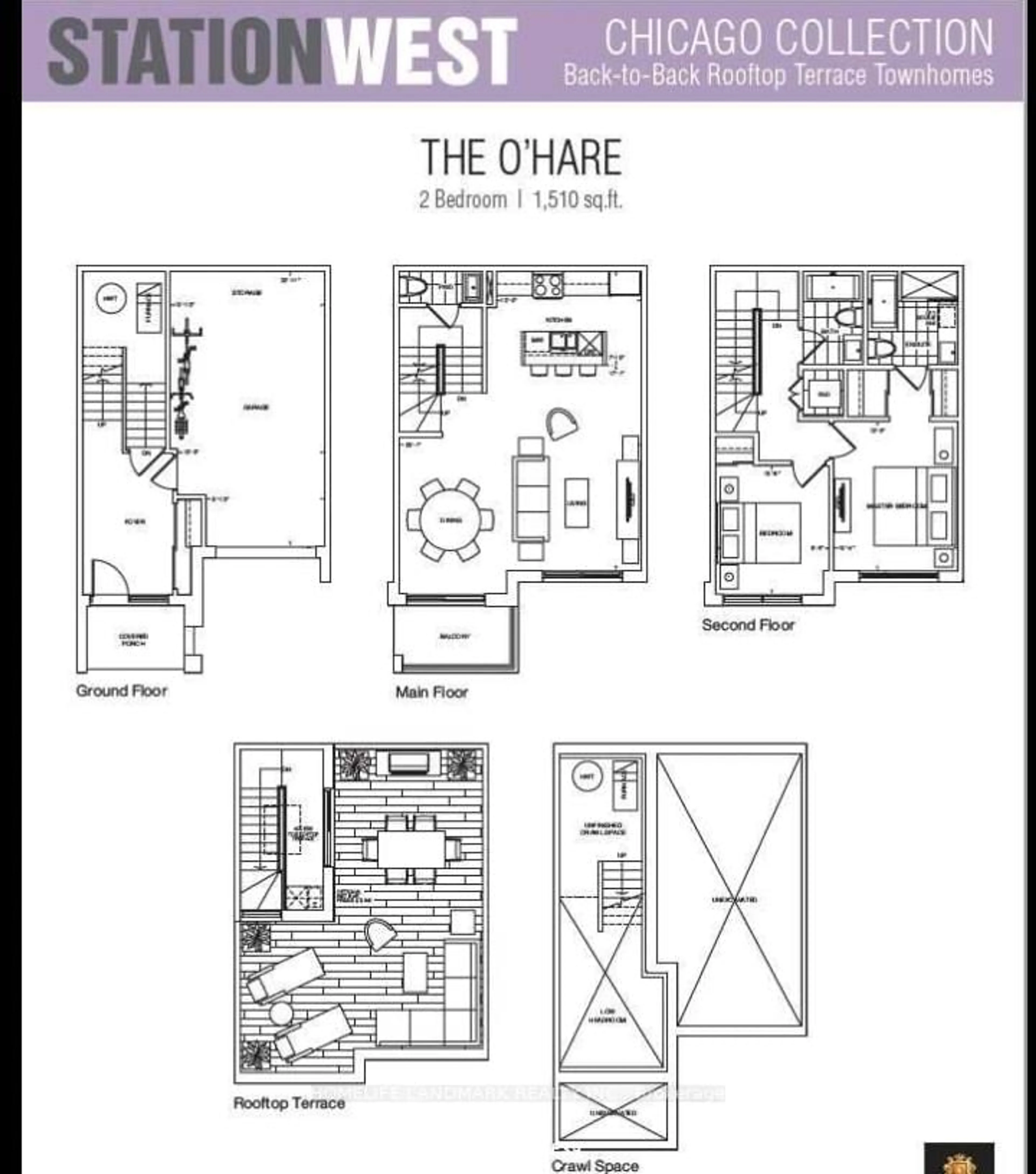 Floor plan for 1121 Cooke Blvd #4, Burlington Ontario L7T 0C4