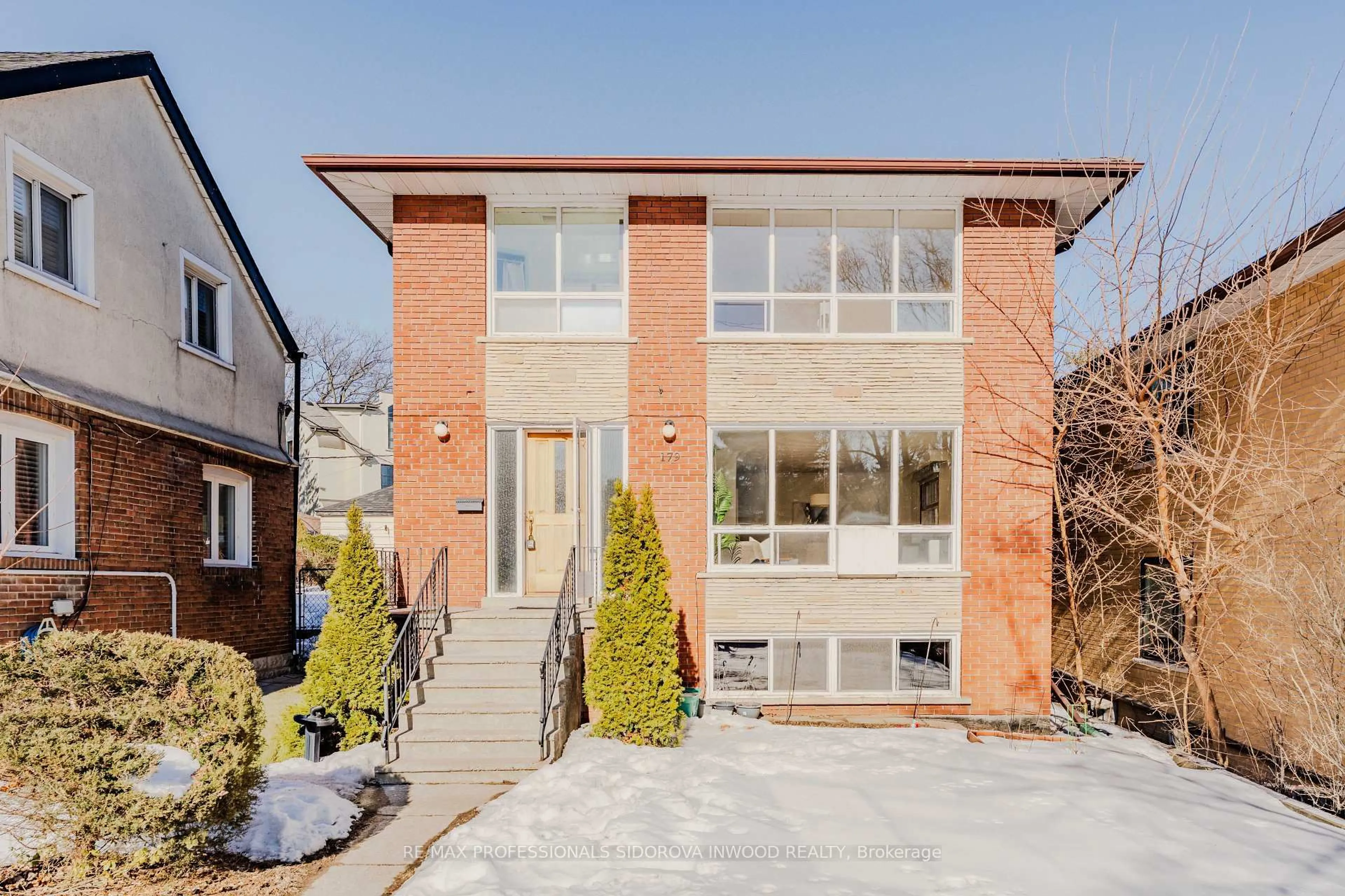 Home with brick exterior material, street for 179 Windermere Ave, Toronto Ontario M6S 3J8