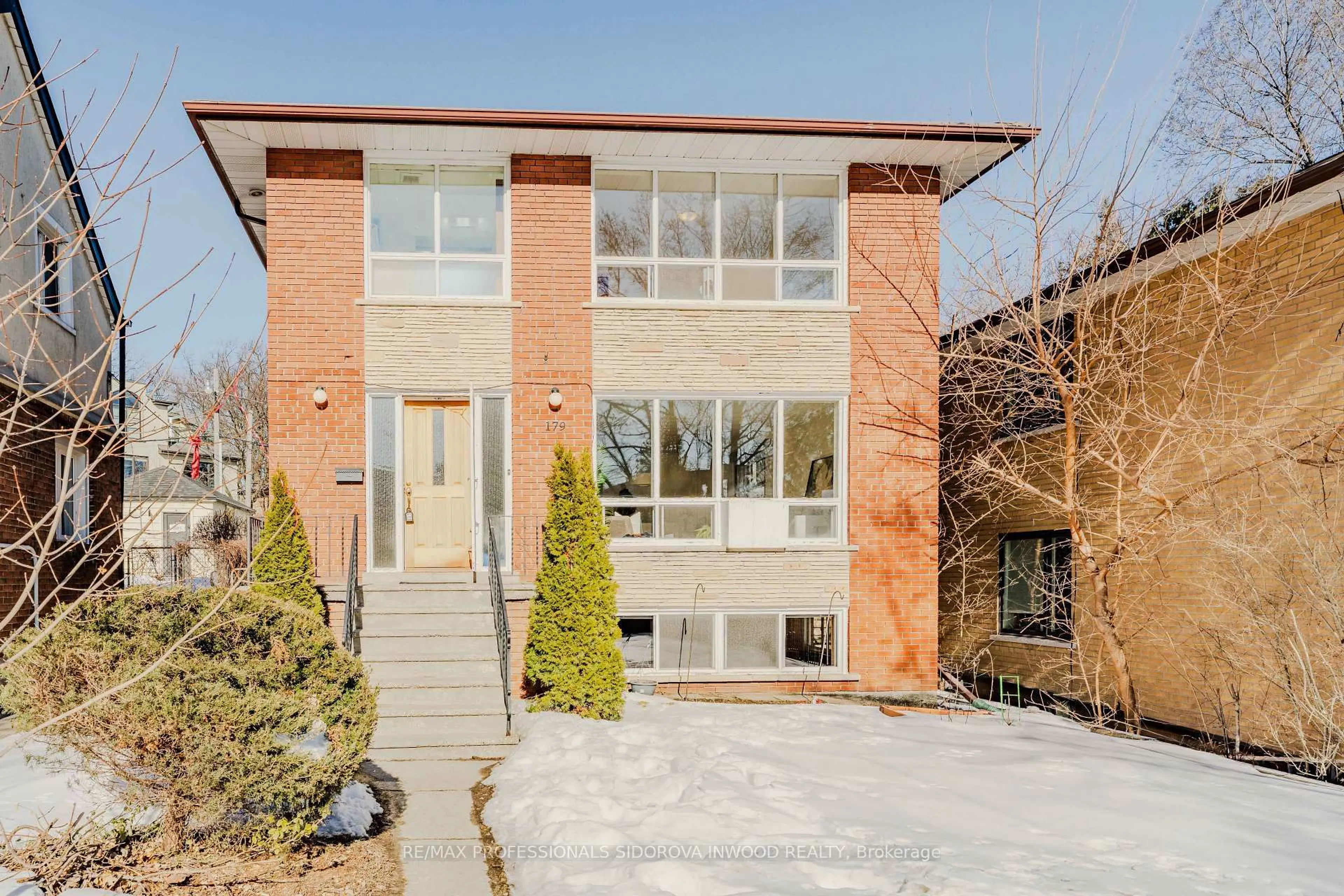Home with brick exterior material, street for 179 Windermere Ave, Toronto Ontario M6S 3J8