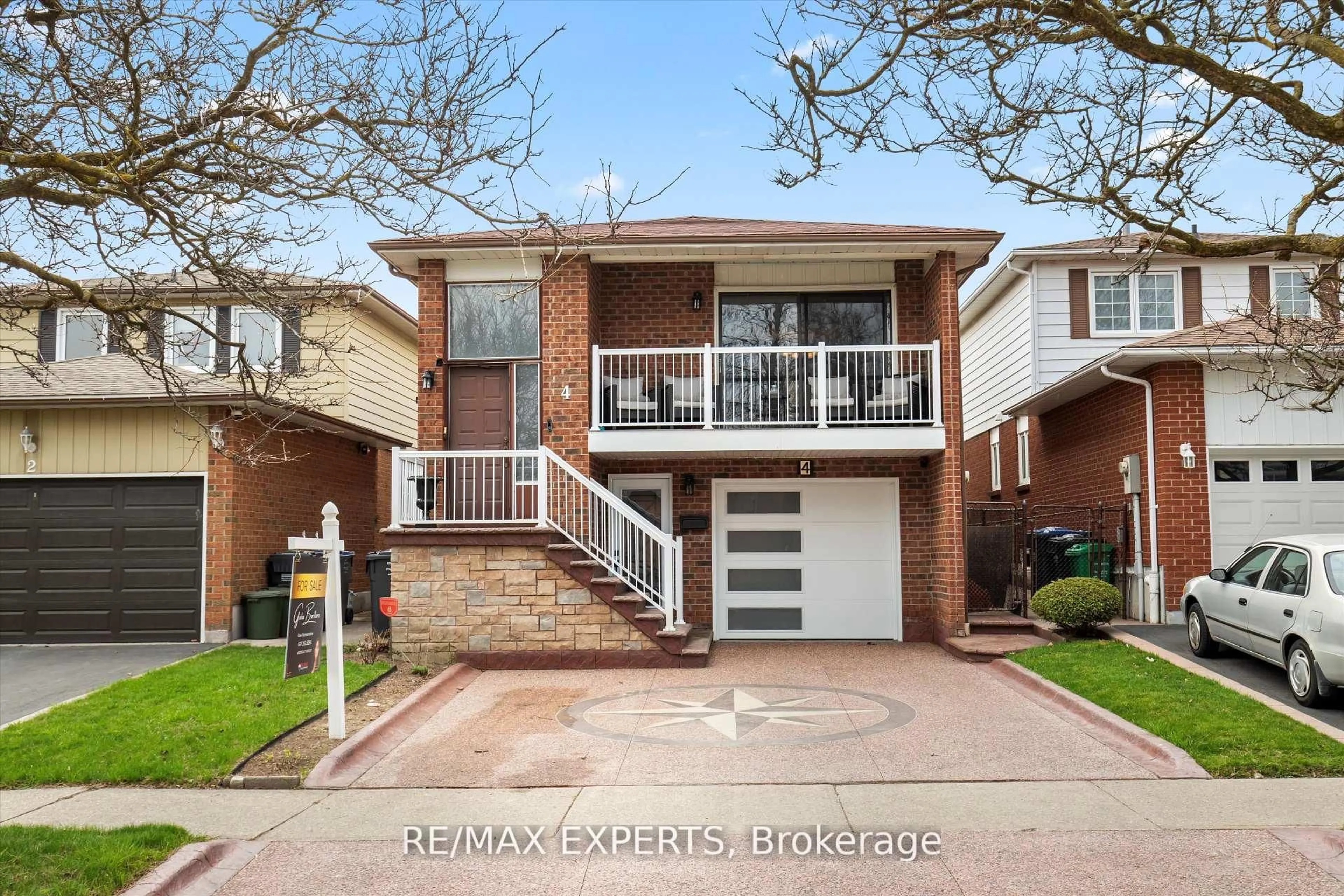 Home with brick exterior material, street for 4 Martindale Cres, Brampton Ontario L6X 2T9