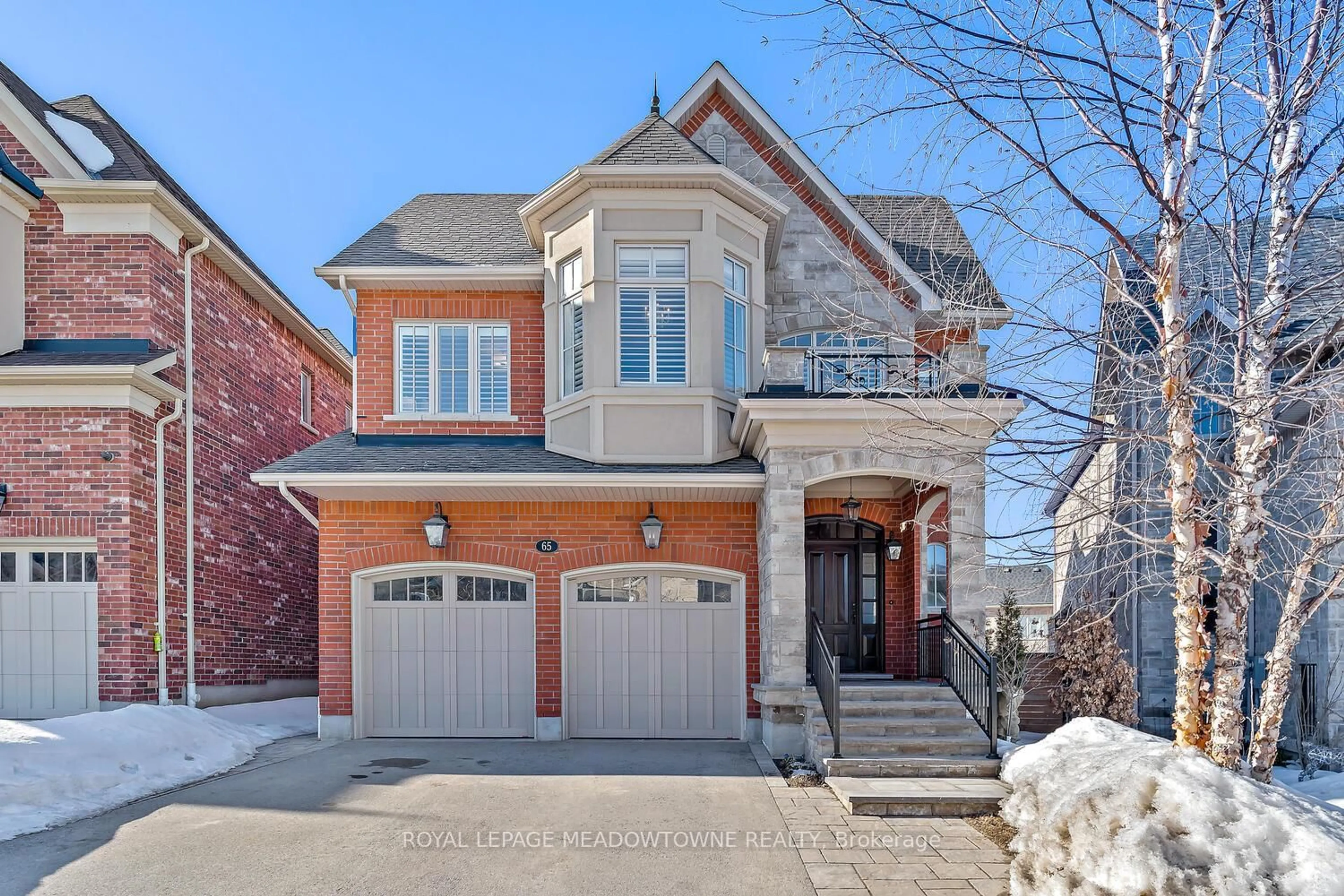 Home with brick exterior material, street for 65 Foxtail Crt, Halton Hills Ontario L7G 0G3