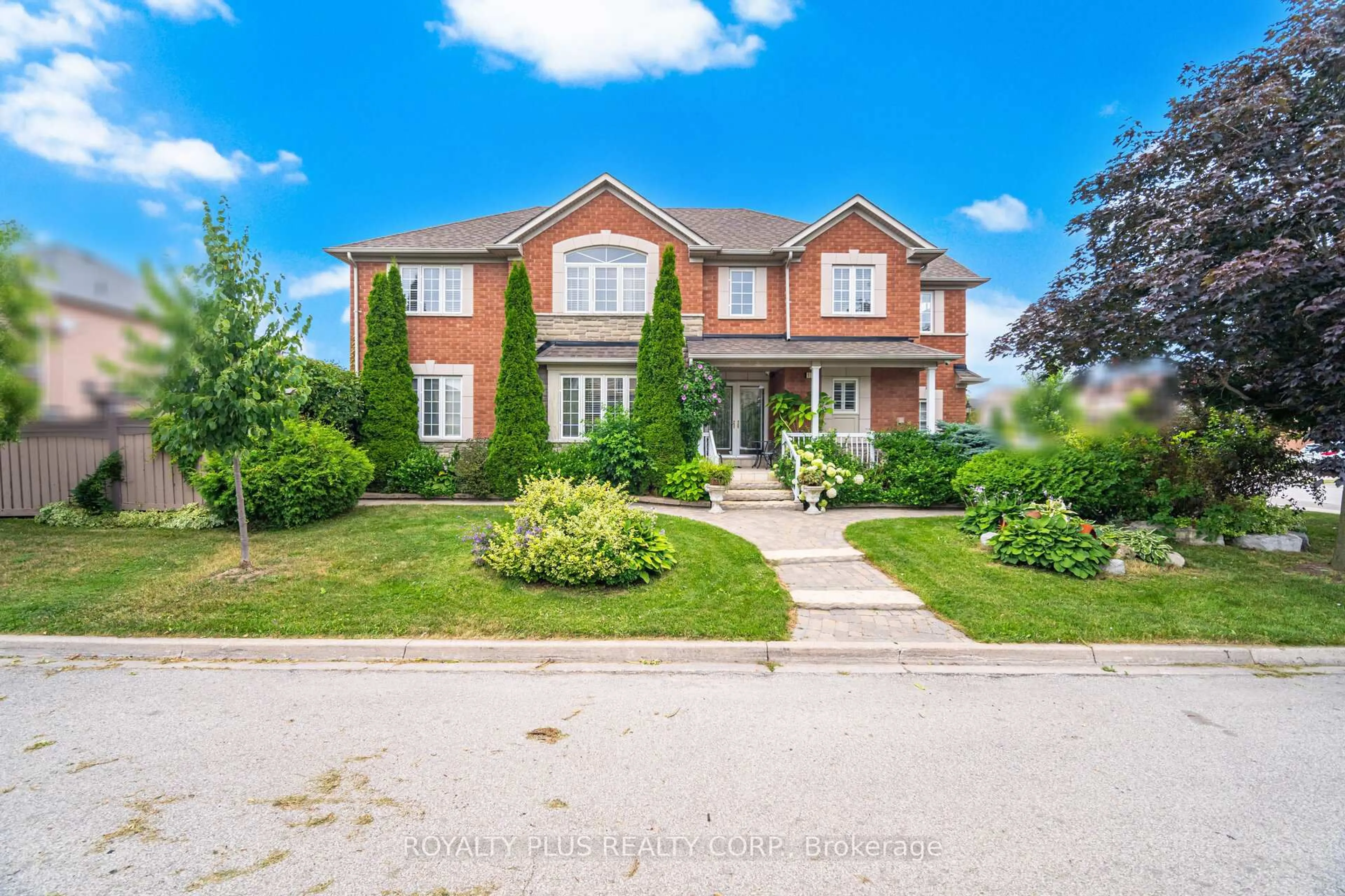 Home with brick exterior material, street for 116 Frank Johnston Rd, Caledon Ontario L7E 2L7
