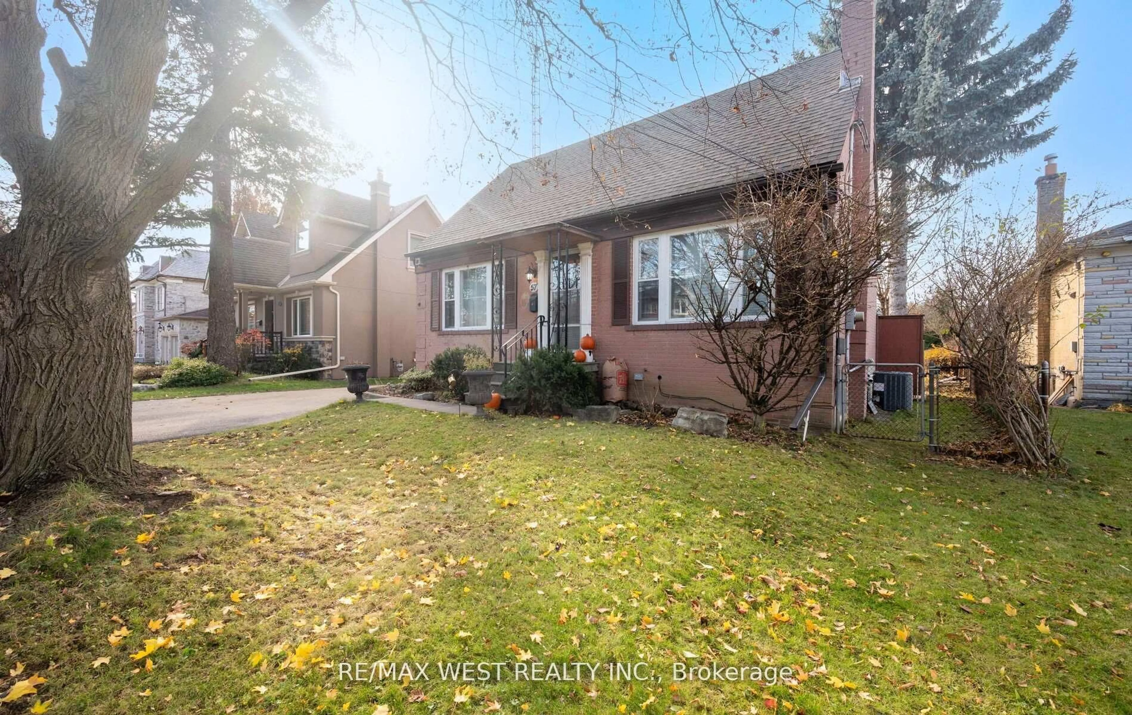 Home with brick exterior material, street for 57 Westglen Cres, Toronto Ontario M9B 4R2