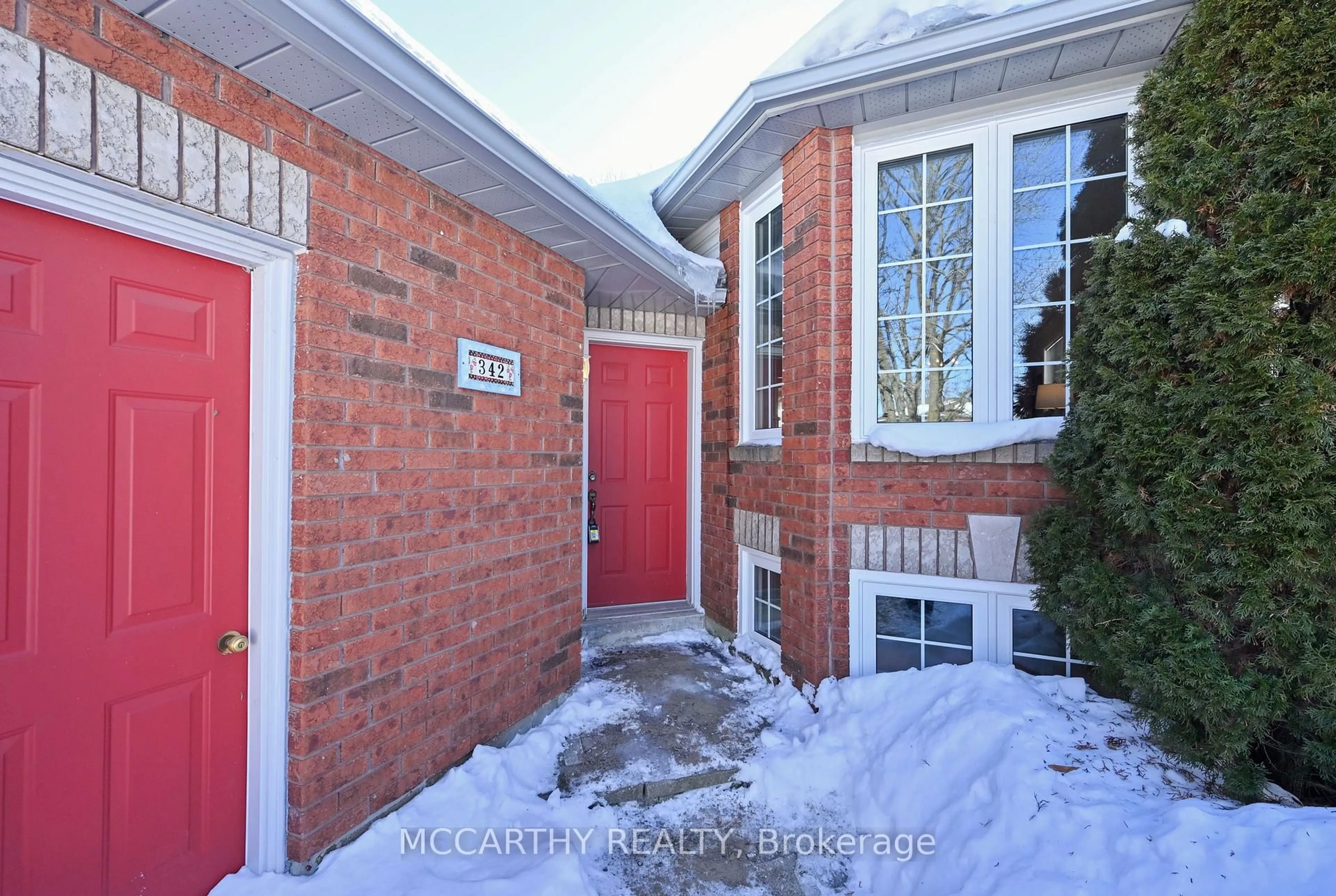 Home with brick exterior material, street for 342 Lewis Dr, Orangeville Ontario L9W 4P8