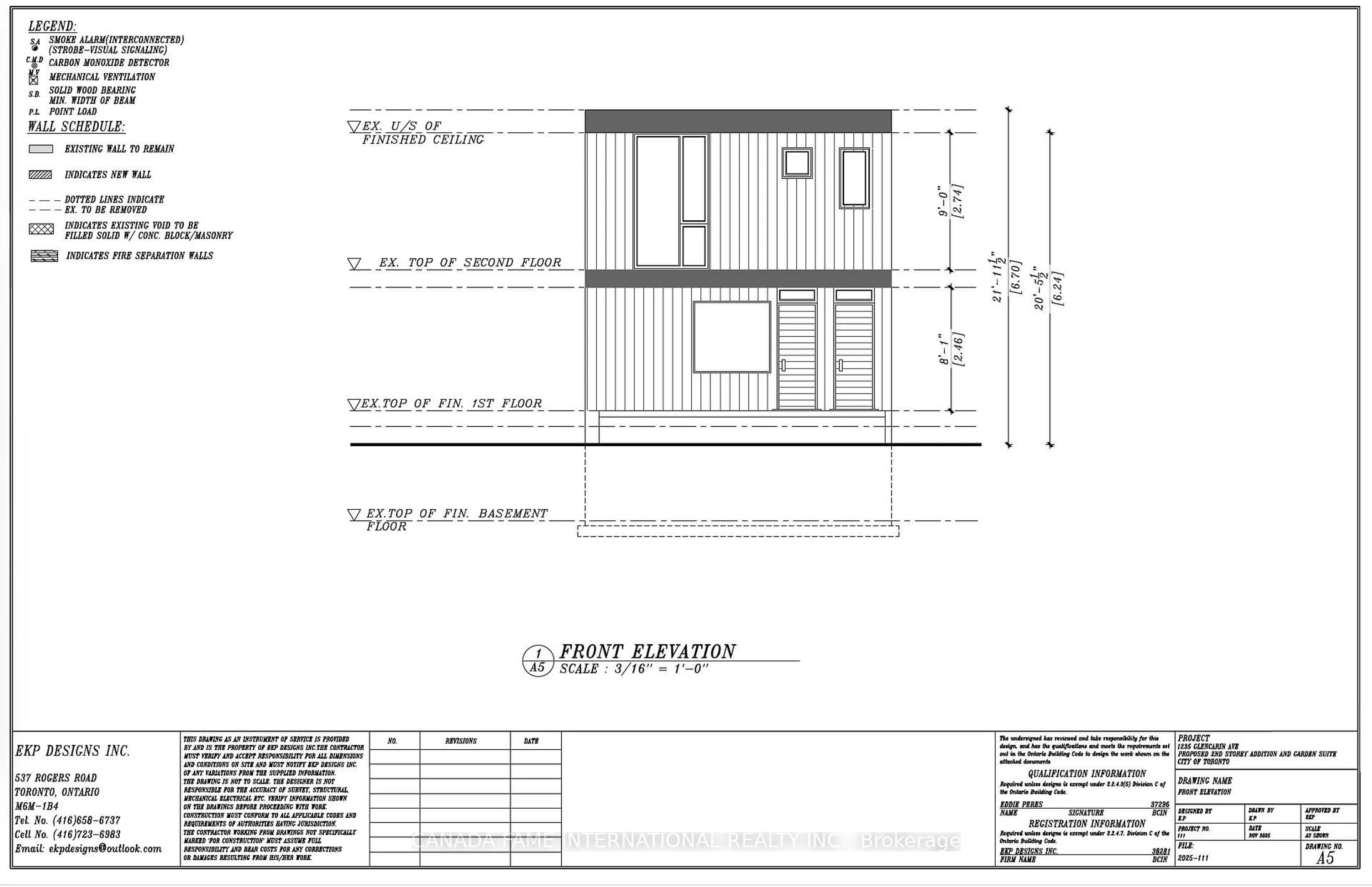 Floor plan for 1235 Glencairn Ave, Toronto Ontario M6B 2B6