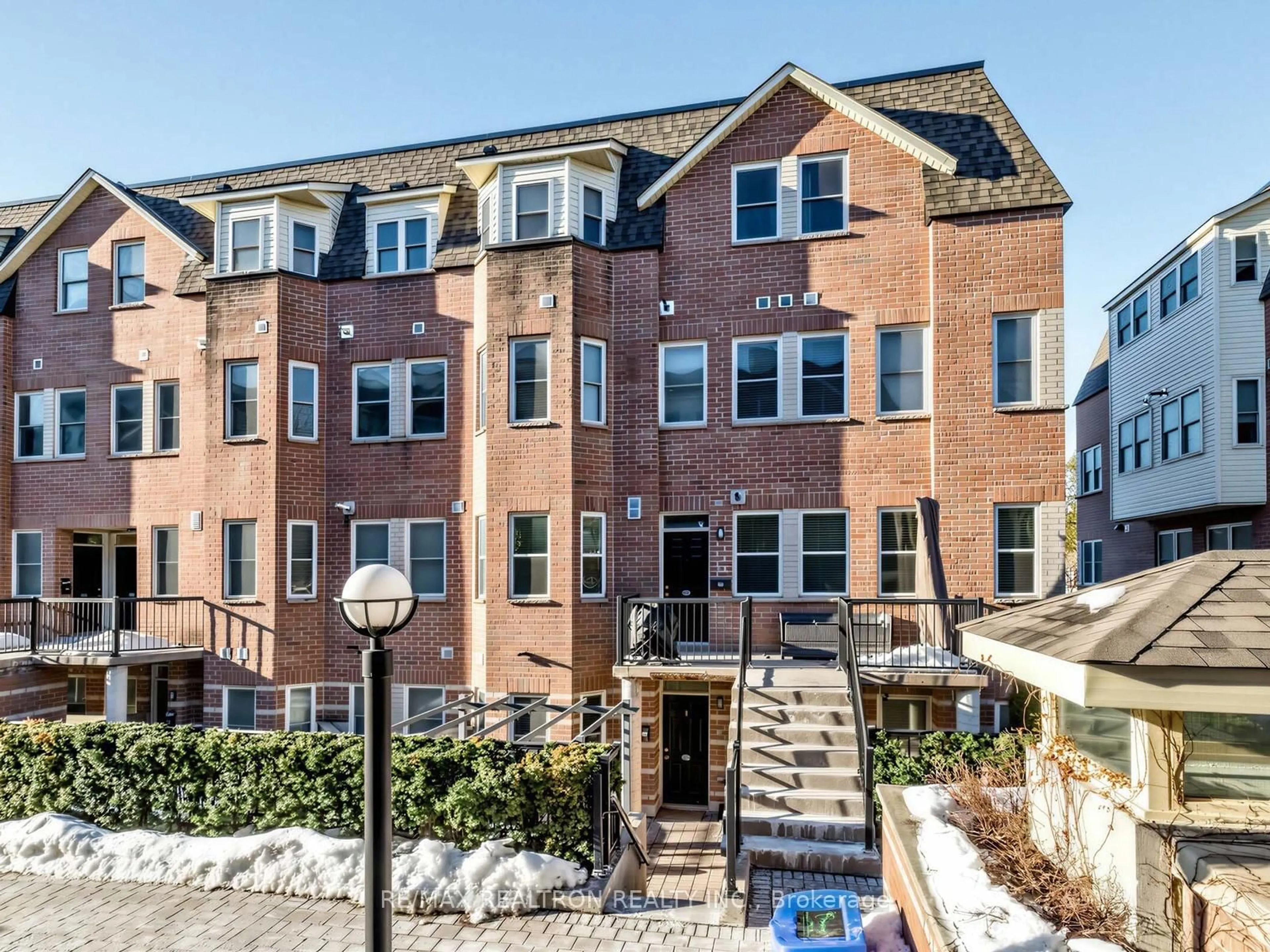 Home with brick exterior material, street for 760 Lawrence Ave #147, Toronto Ontario M6A 3E7