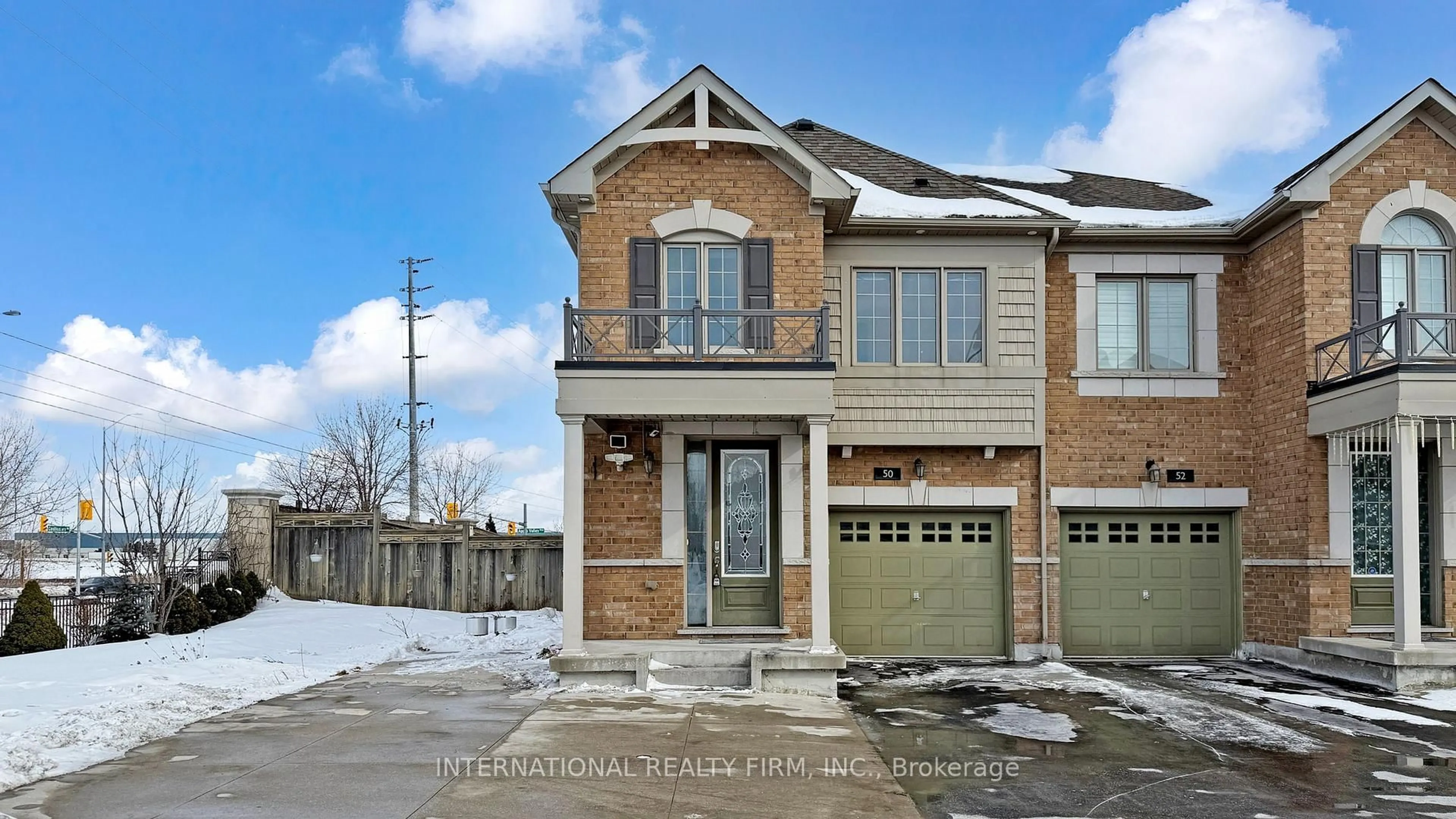Home with brick exterior material, street for 50 Biddens Sq, Brampton Ontario L6P 0W4