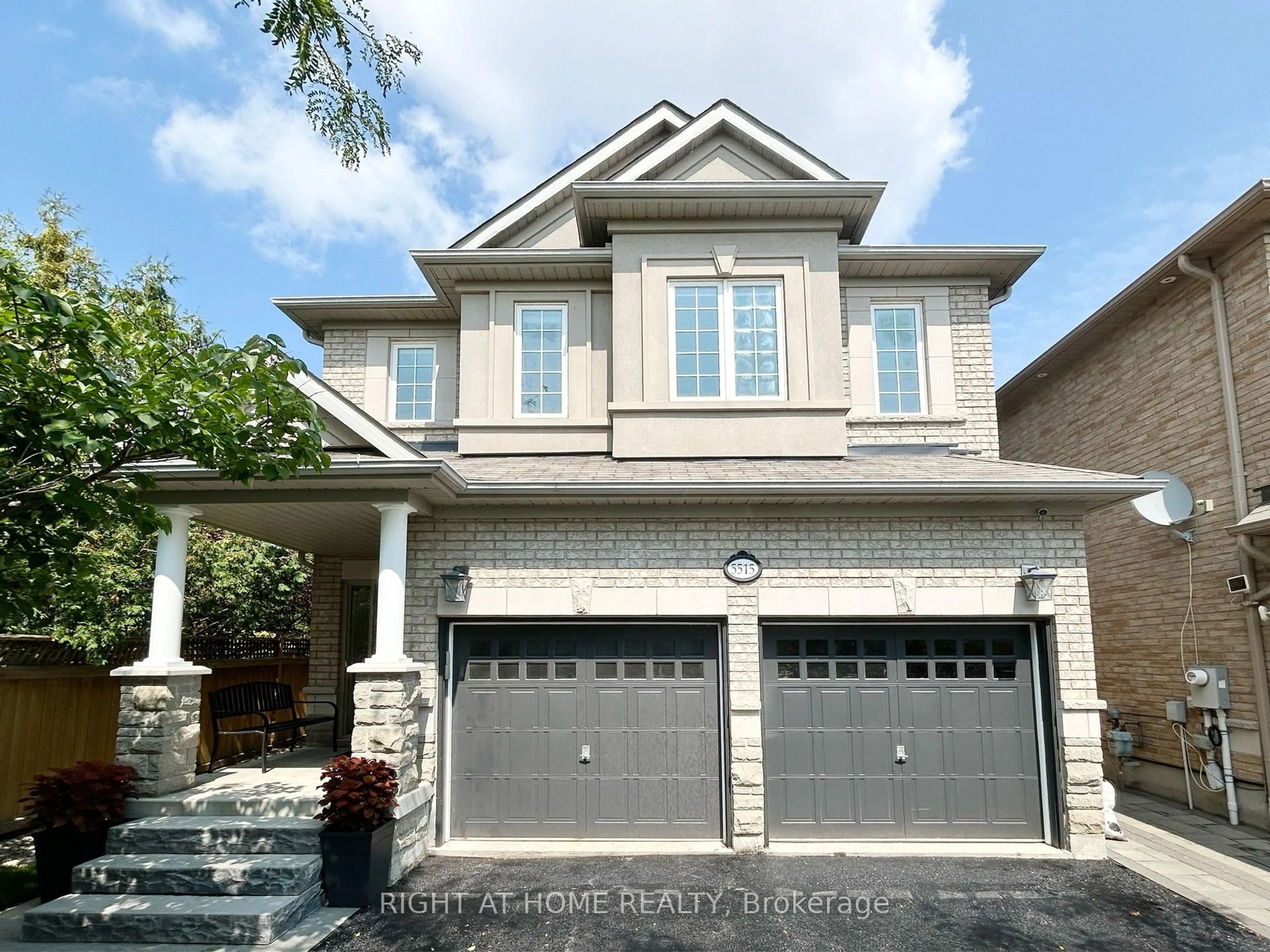 Home with brick exterior material, street for 5515 Doctor Peddle Cres, Mississauga Ontario L5M 0K6