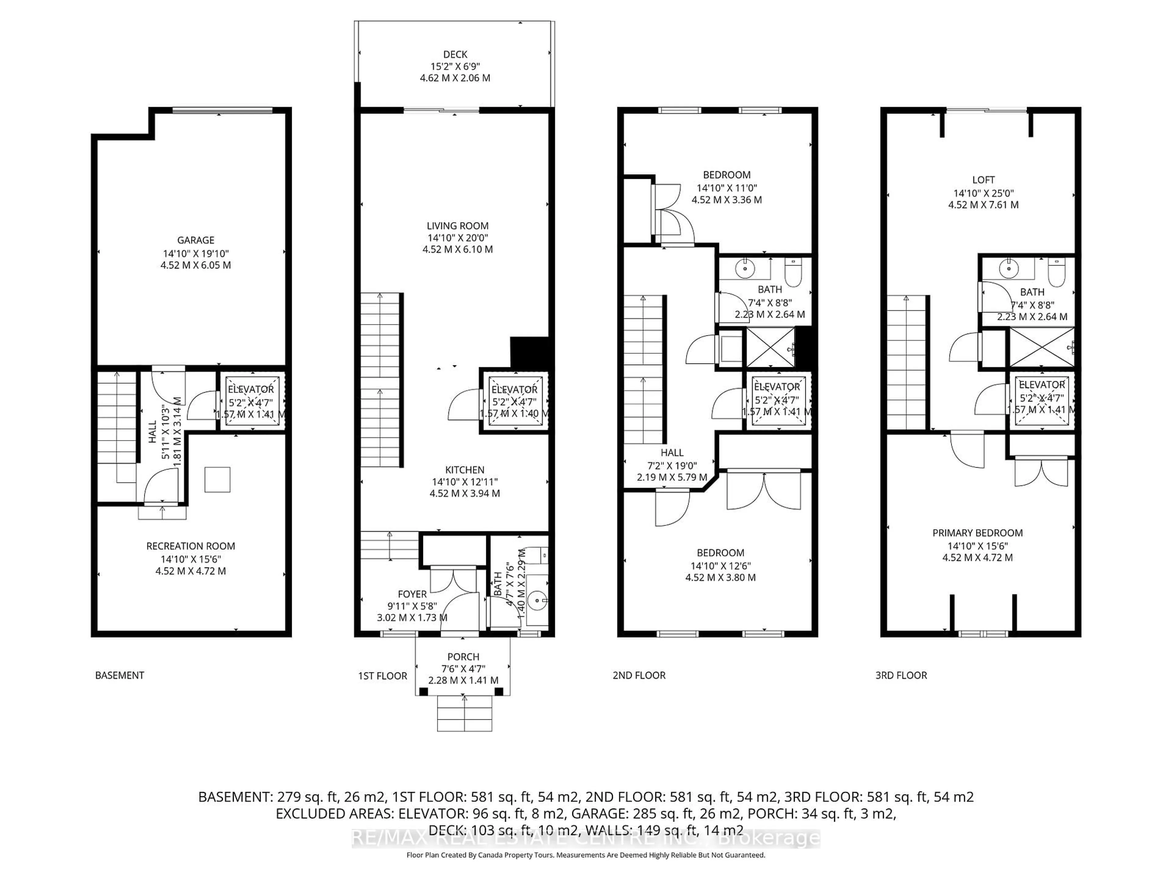 Floor plan for 19 James St, Halton Hills Ontario L7G 2H2