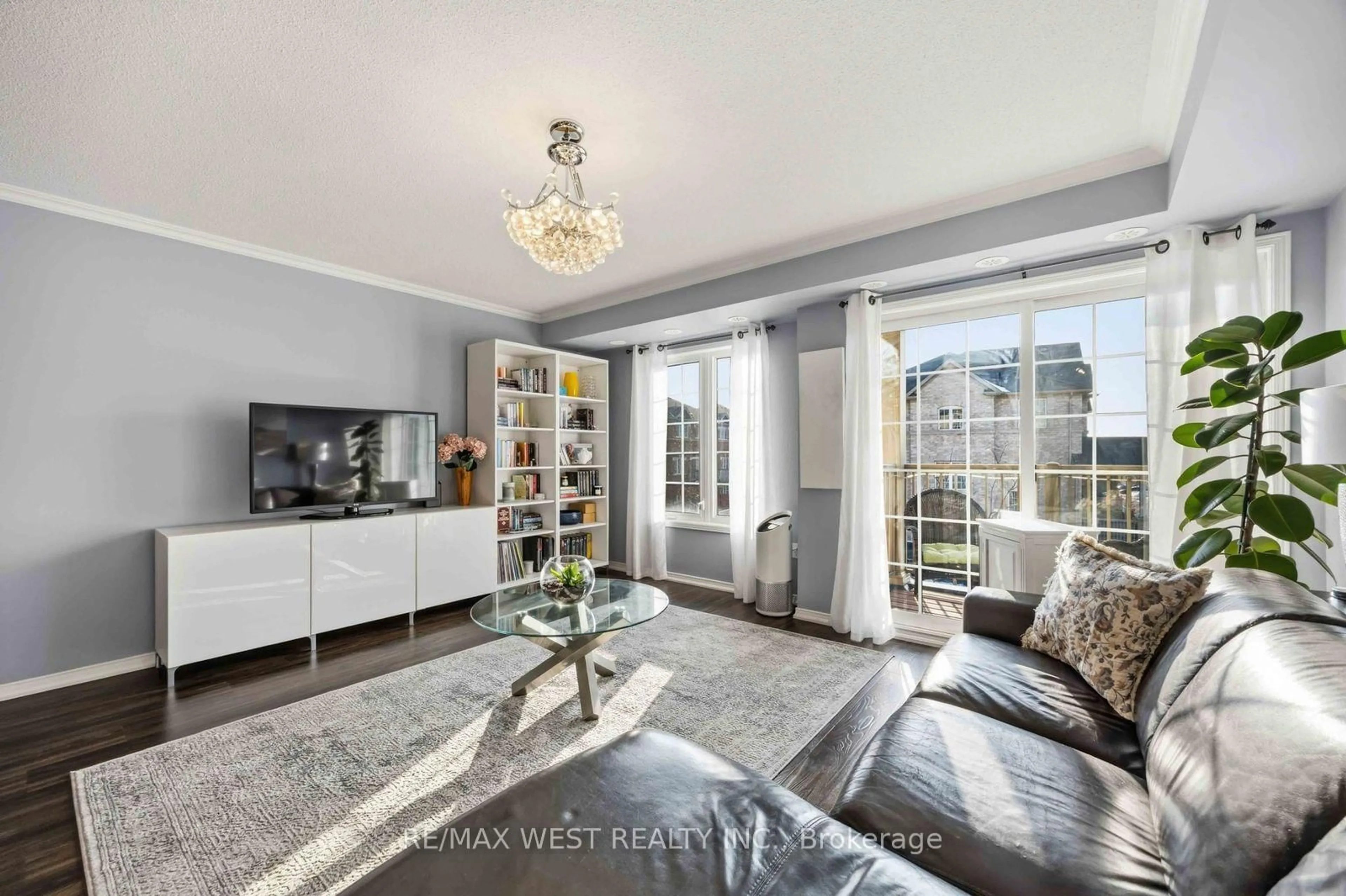 Living room with furniture, unknown for 133 Isaac Devins Blvd #6, Toronto Ontario M9M 0C4