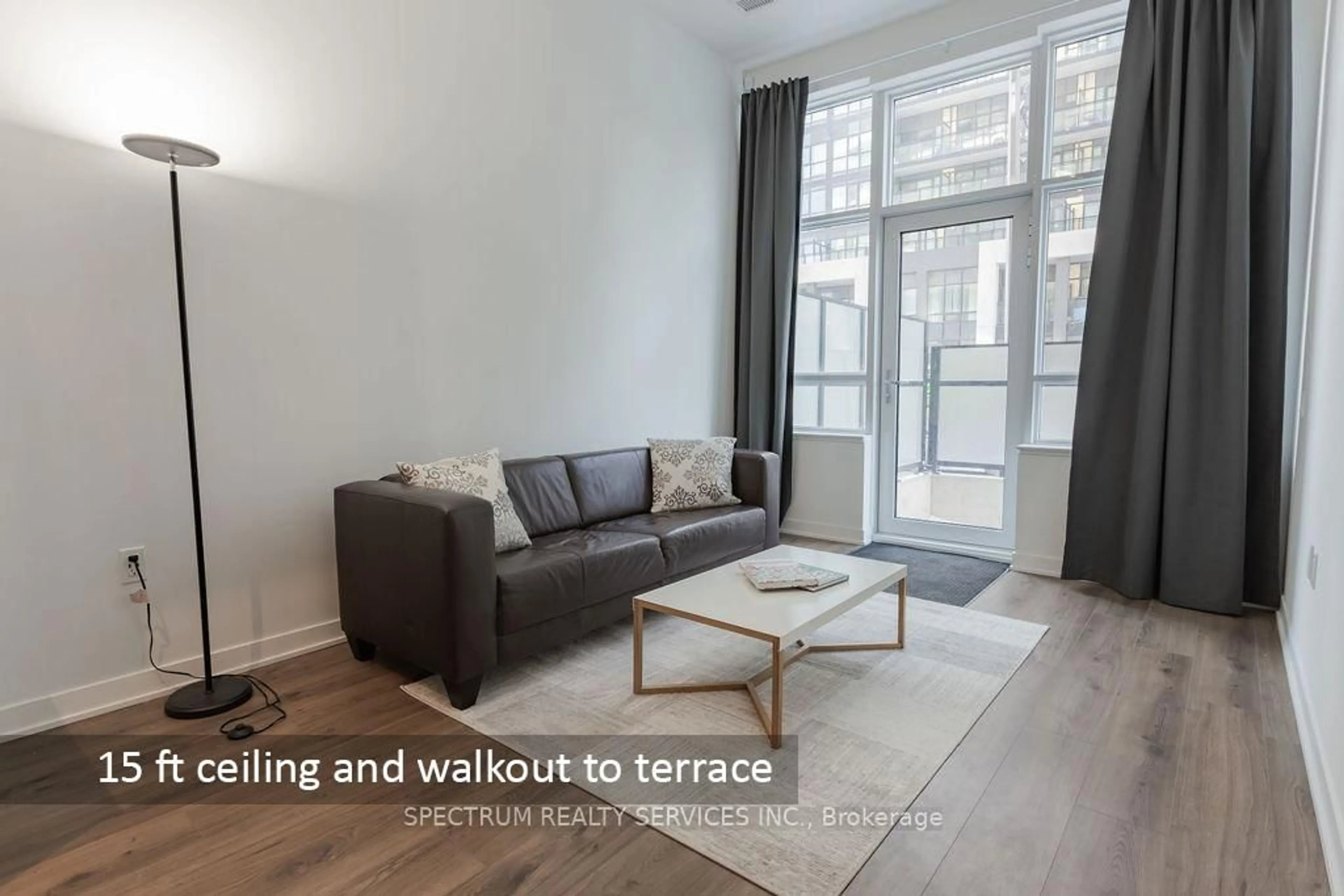 Living room with furniture, unknown for 395 Dundas St #119, Oakville Ontario L6M 5R8