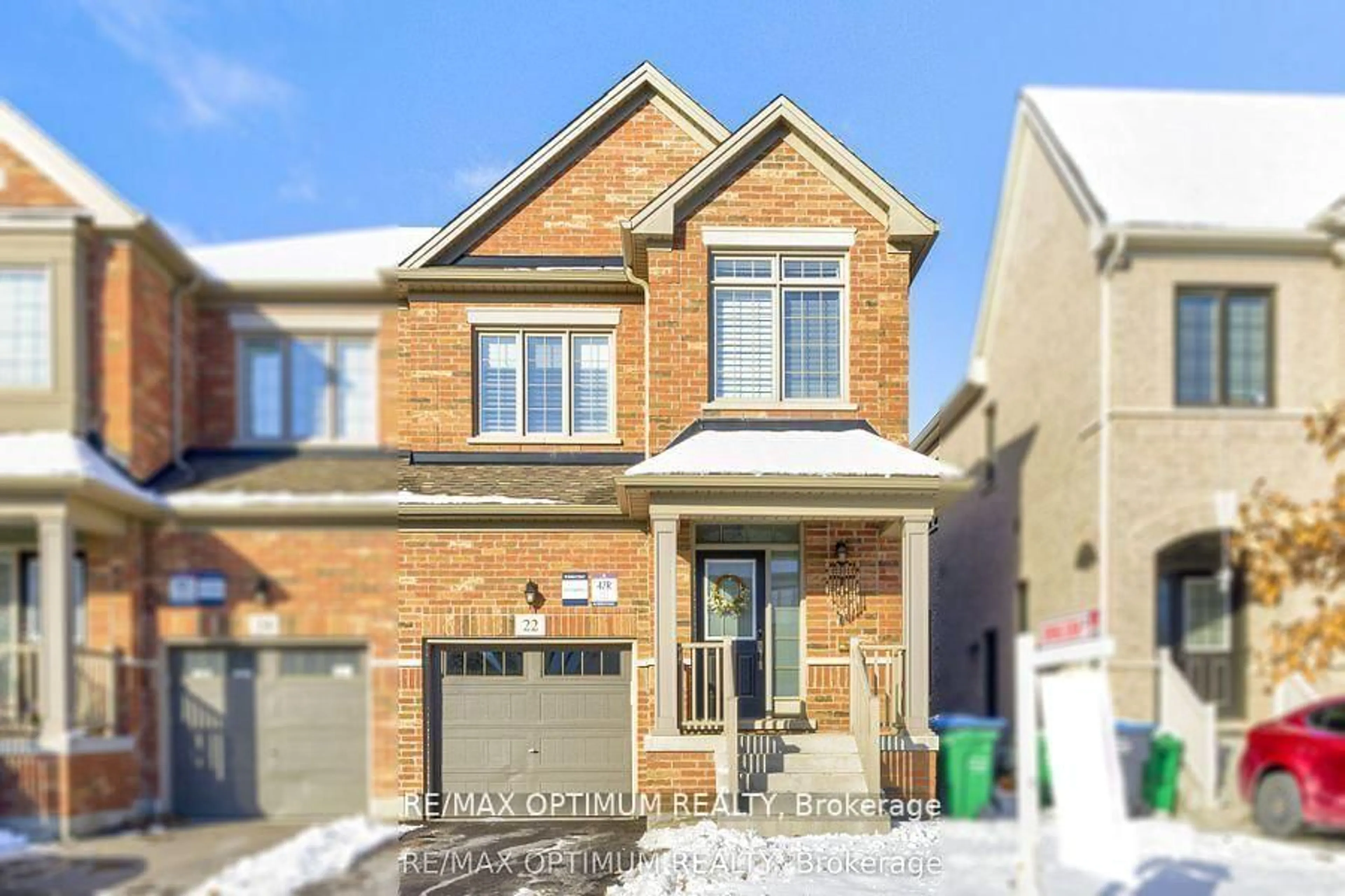 Home with brick exterior material, street for 22 Fordham Rd, Brampton Ontario L6Y 6K2
