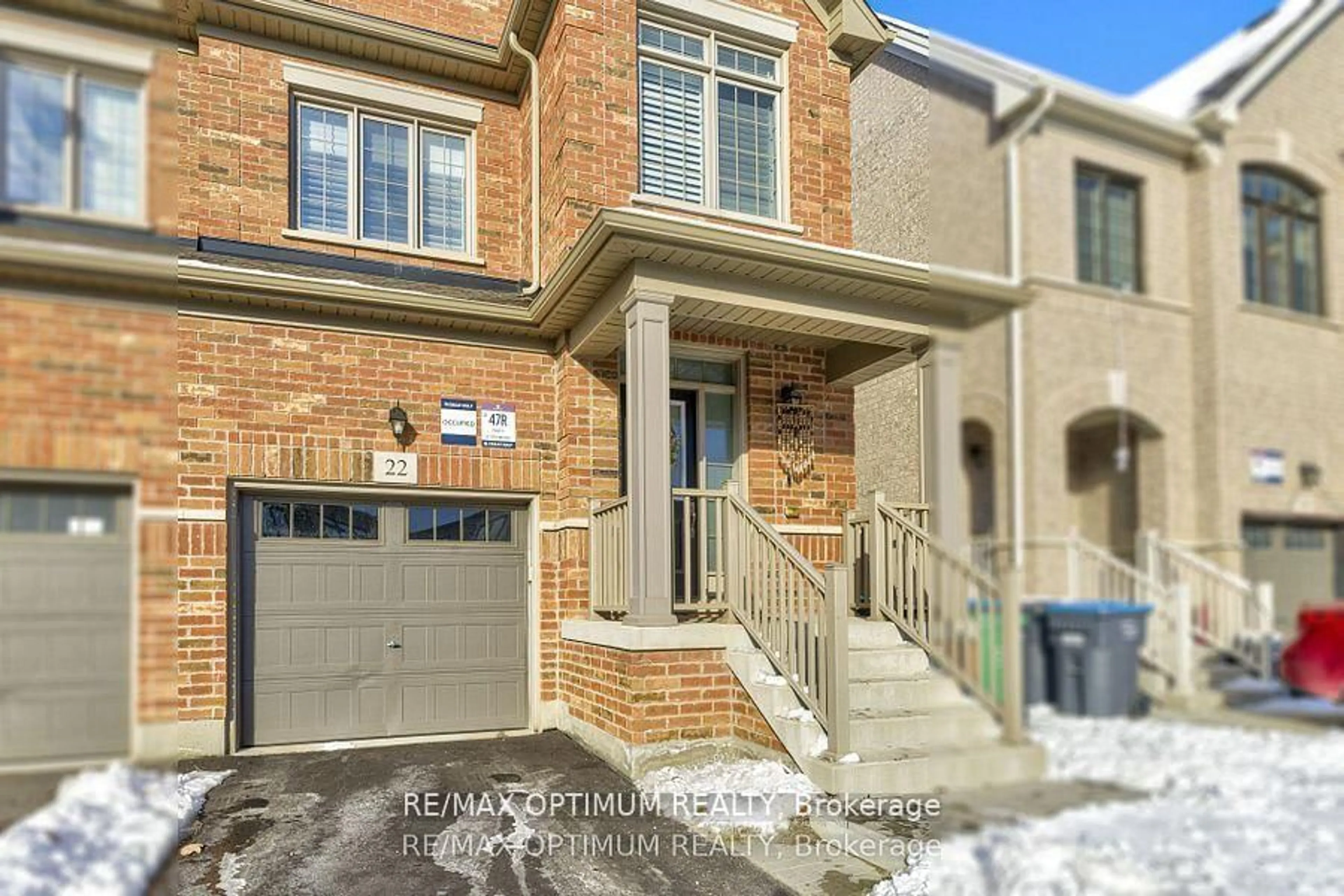 Home with brick exterior material, street for 22 Fordham Rd, Brampton Ontario L6Y 6K2