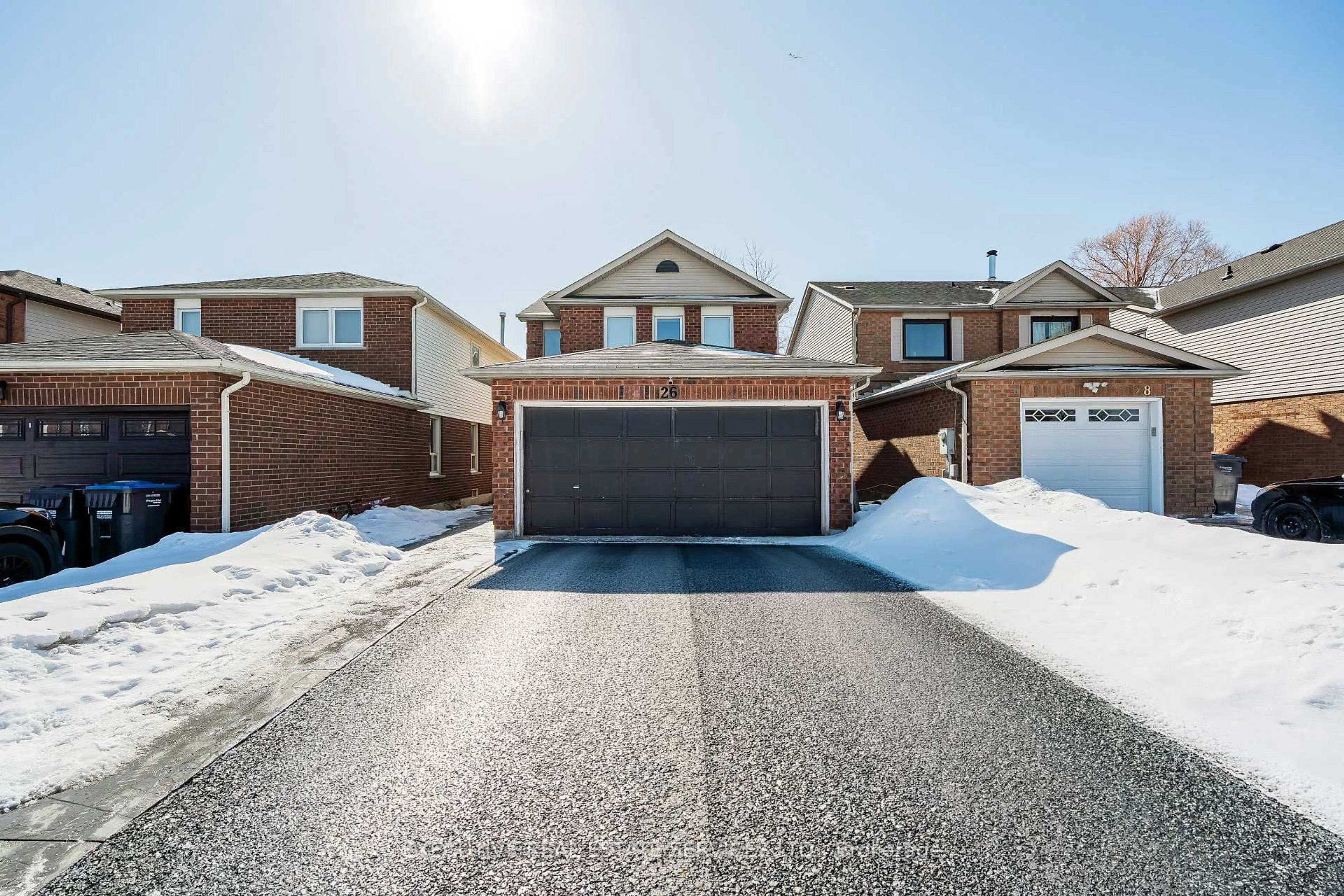 A pic from outside/outdoor area/front of a property/back of a property/a pic from drone, street for 26 Stalbridge Ave, Brampton Ontario L6Y 4H1