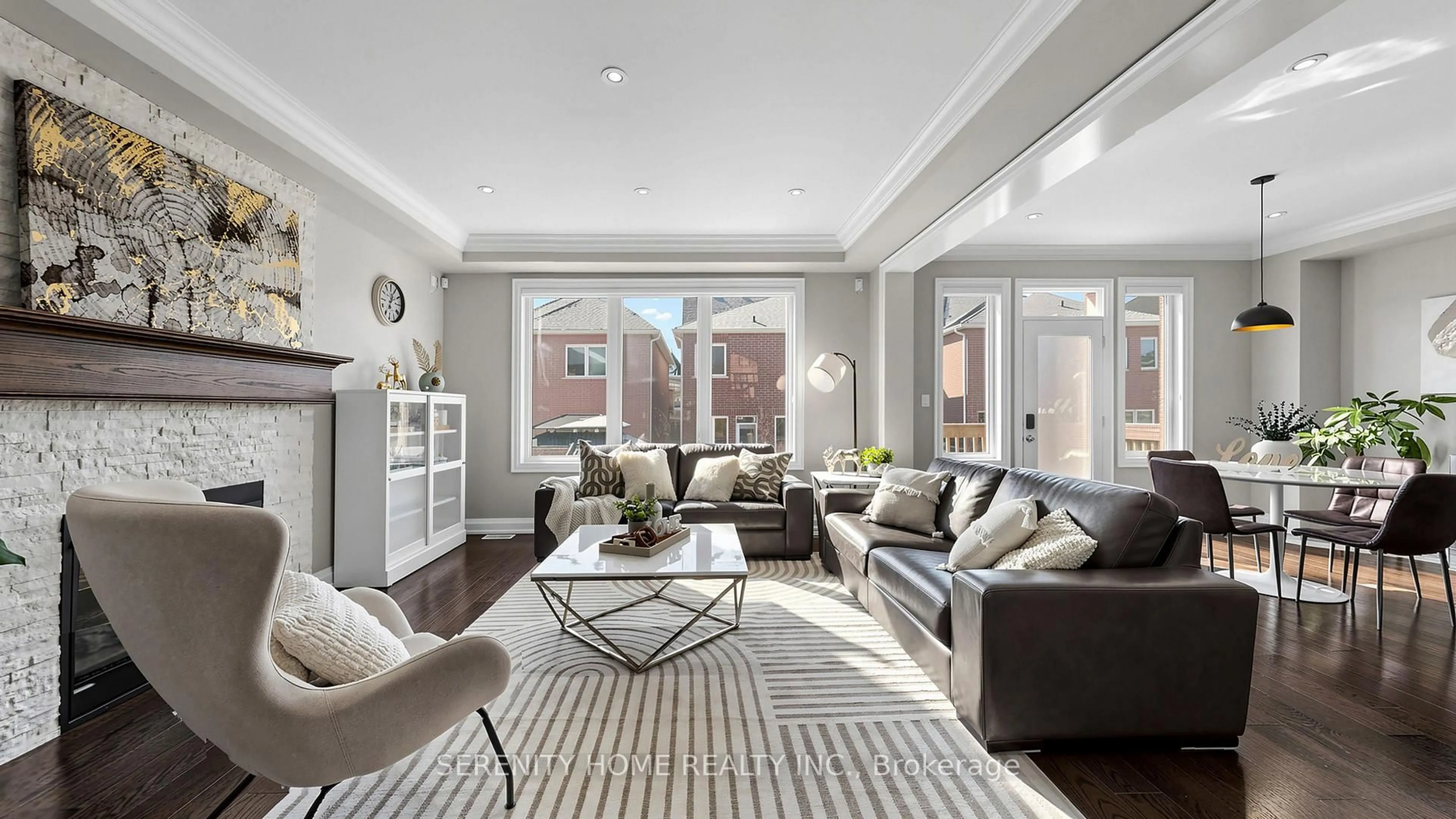 Living room with furniture, unknown for 334 DAHLIA Tr, Oakville Ontario L6M 1L5