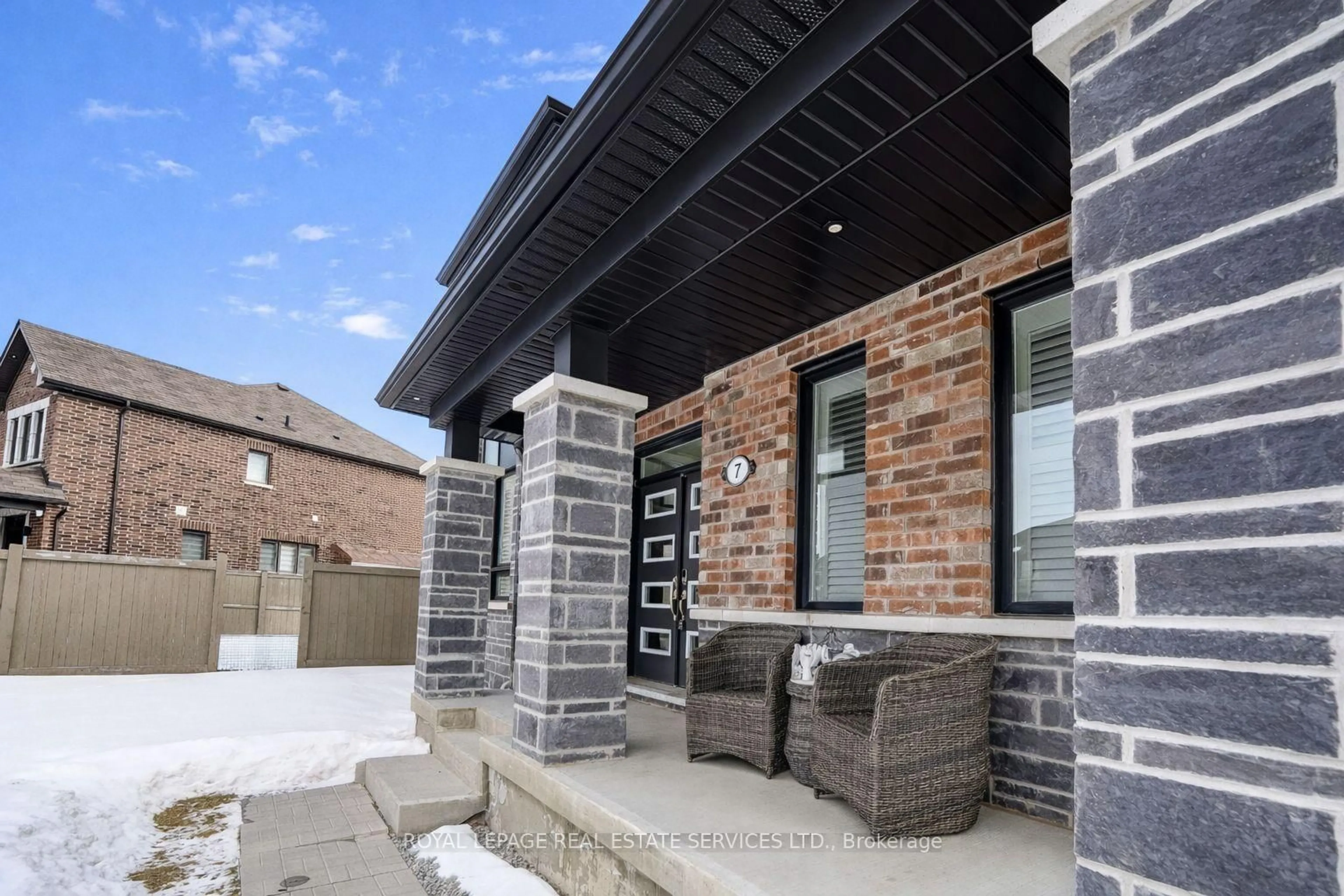 Home with brick exterior material, street for 7 Cyclone Tr, Brampton Ontario L7A 5E8