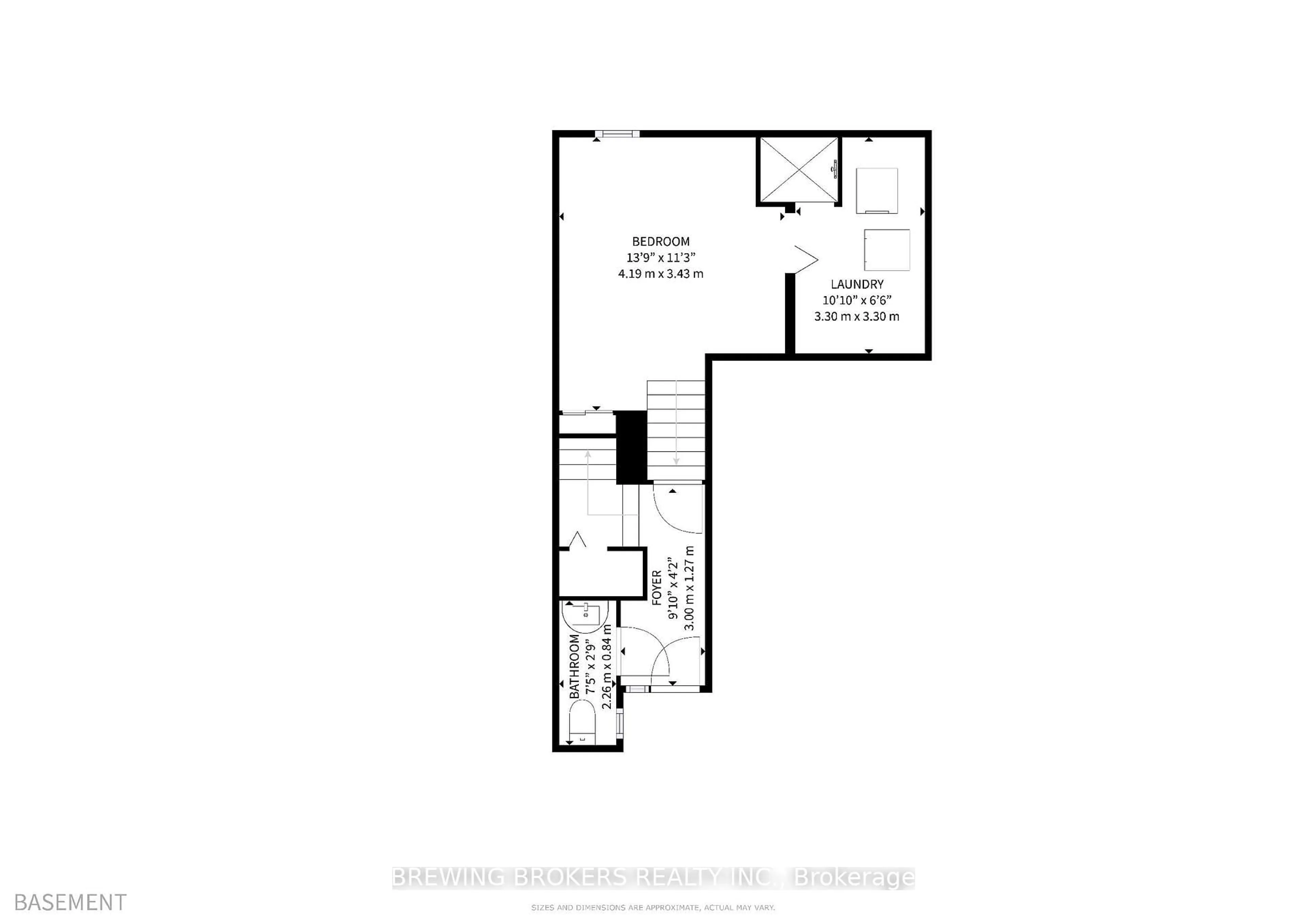 Floor plan for 7255 Dooley Dr #29, Mississauga Ontario L4T 2S7