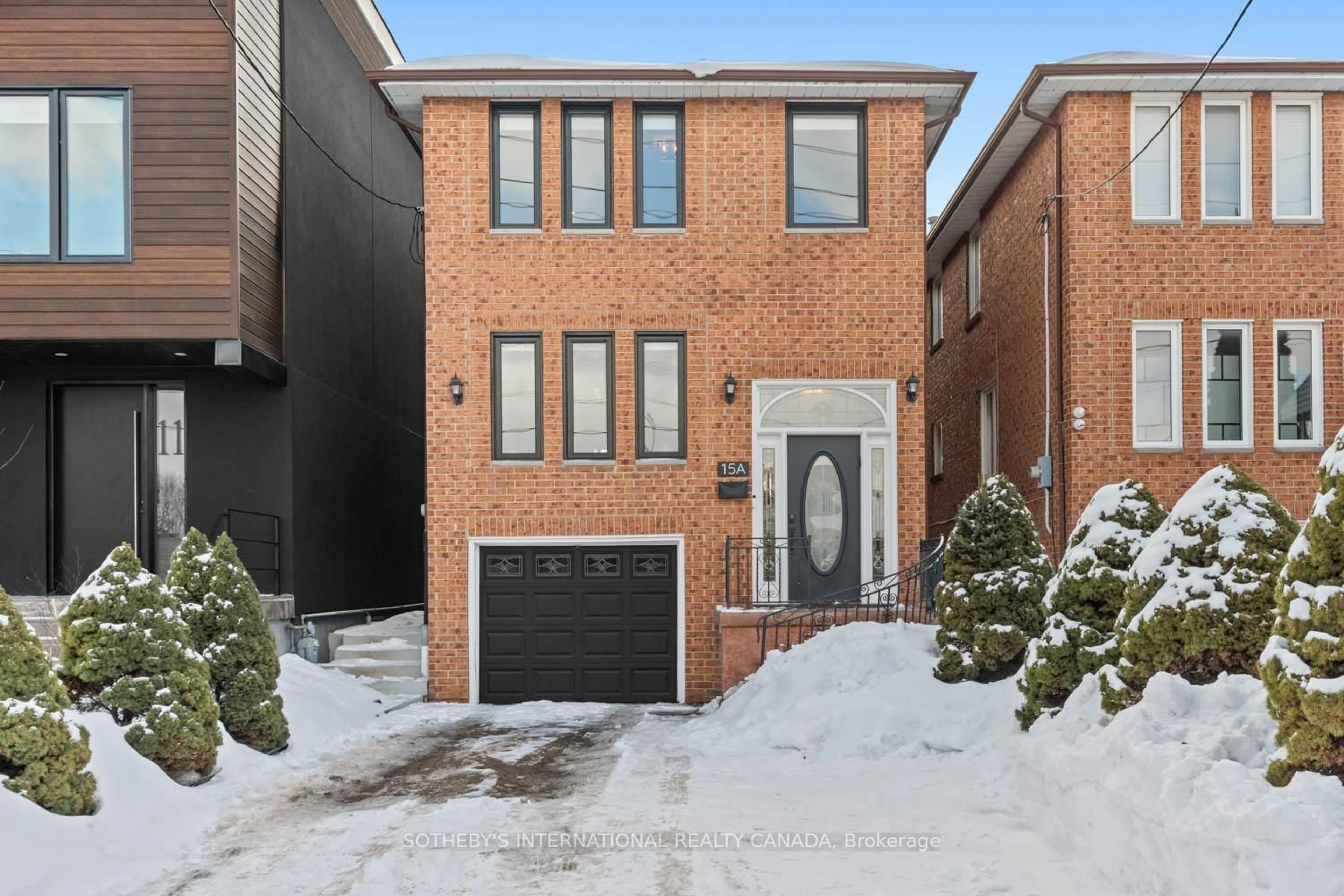 Home with brick exterior material, street for 15A Schell Ave, Toronto Ontario M6E 2S7