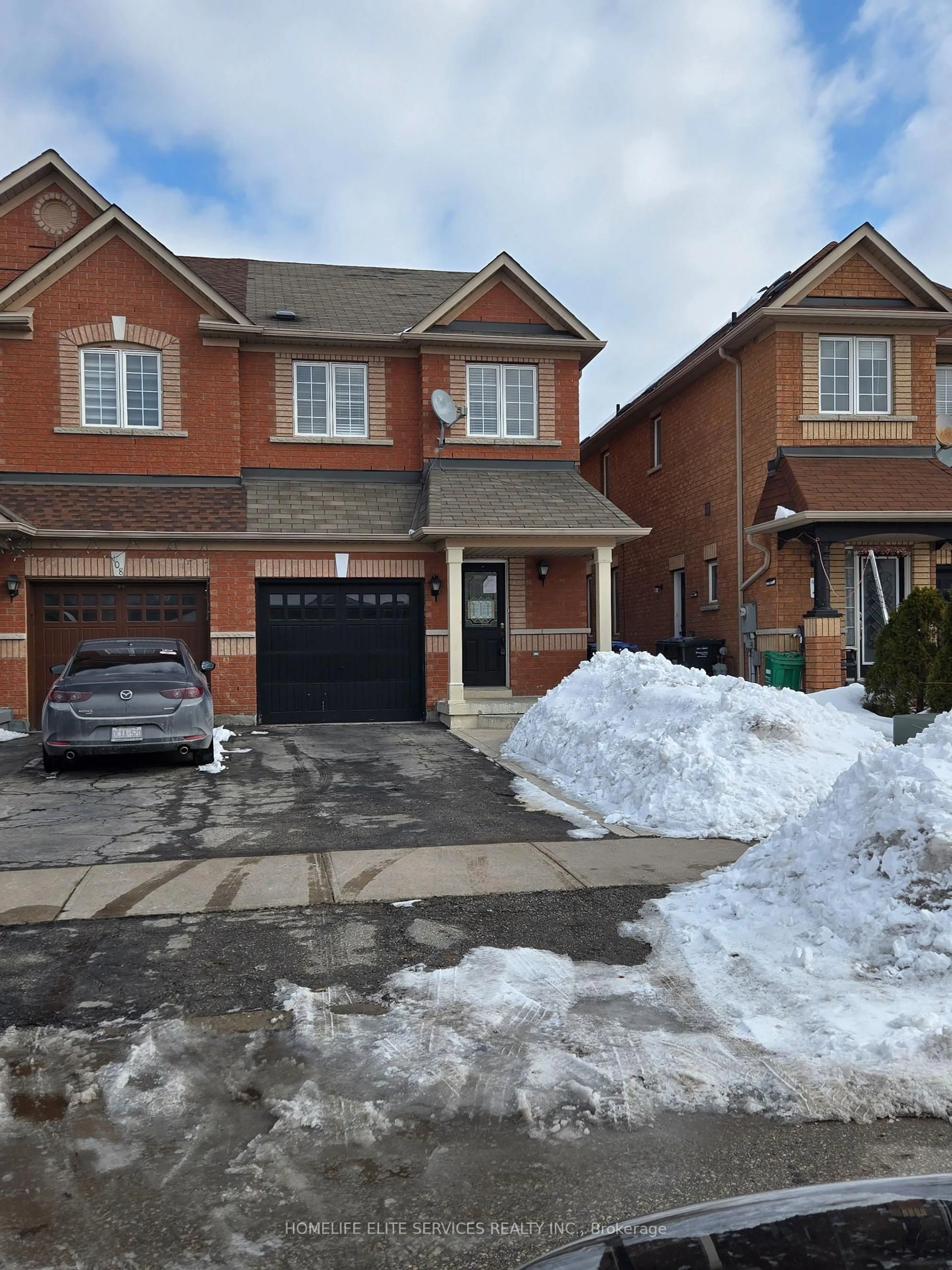 Home with brick exterior material, street for 110 Crystalview Cres, Brampton Ontario L6P 2S2