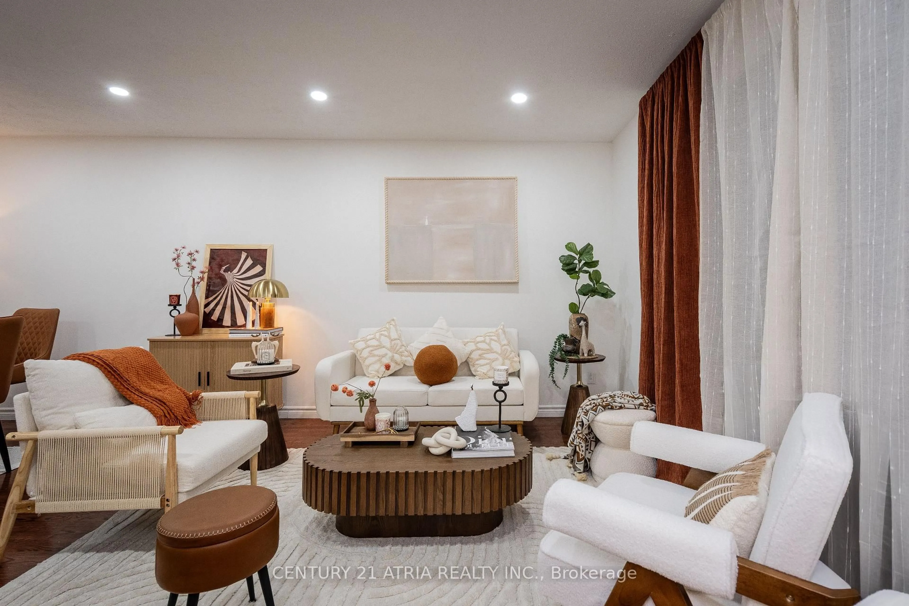 Living room with furniture, unknown for 3 Lamberton Blvd, Toronto Ontario M3J 1G3