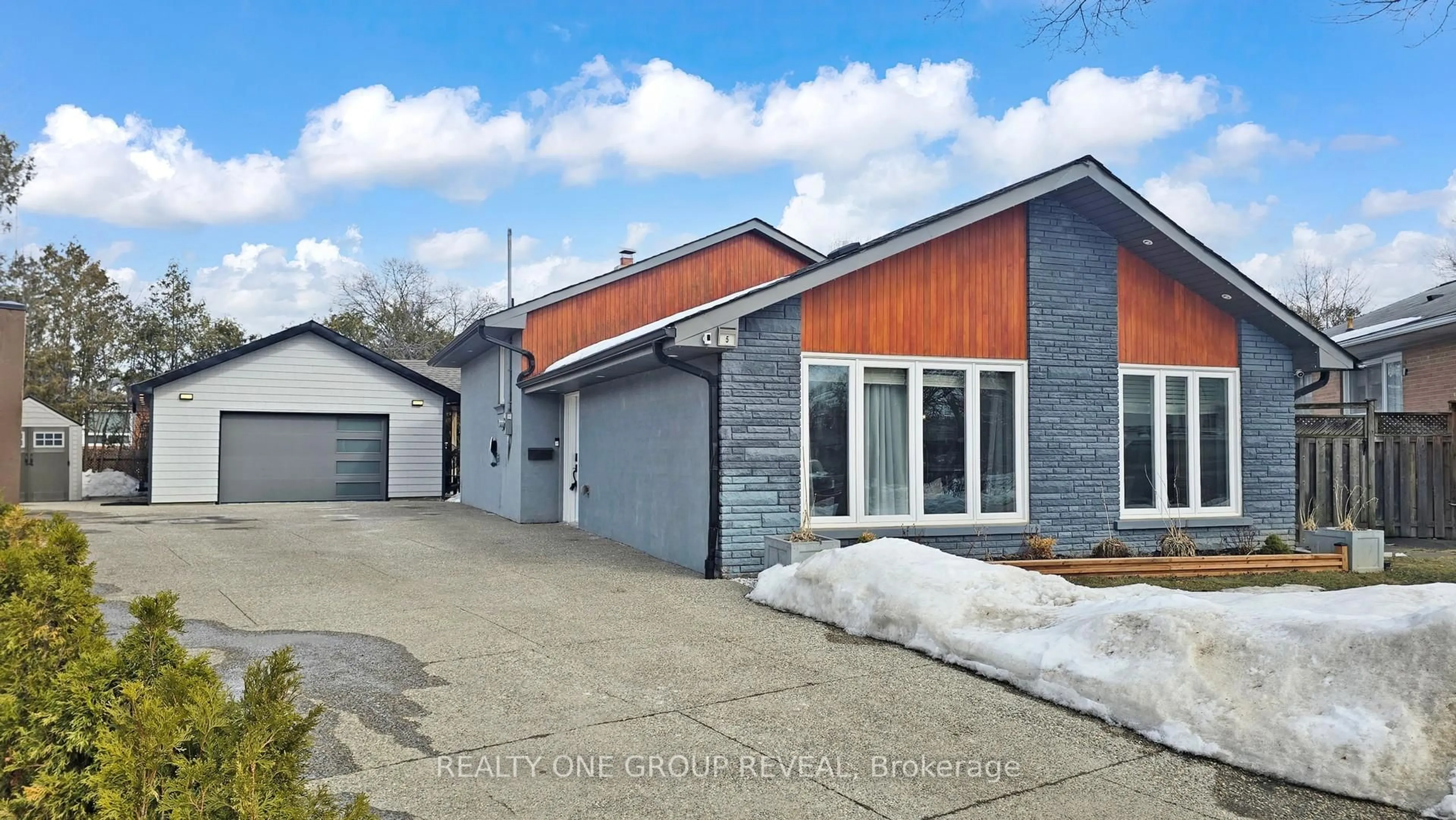 Home with brick exterior material, building for 5 Jenson Crt, Toronto Ontario M9W 4P3