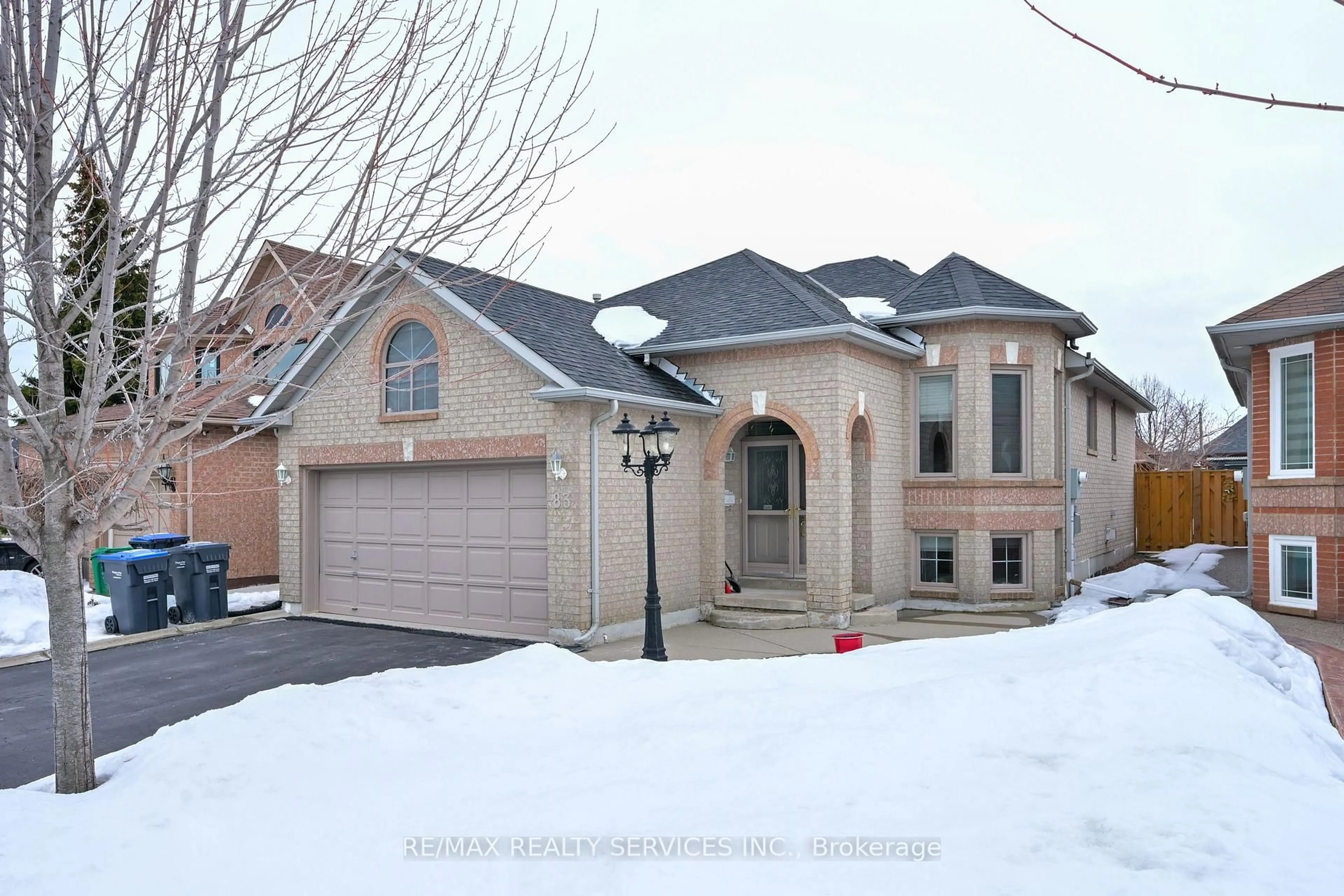 Home with brick exterior material, street for 83 Summerfield Cres, Brampton Ontario L6X 4L2