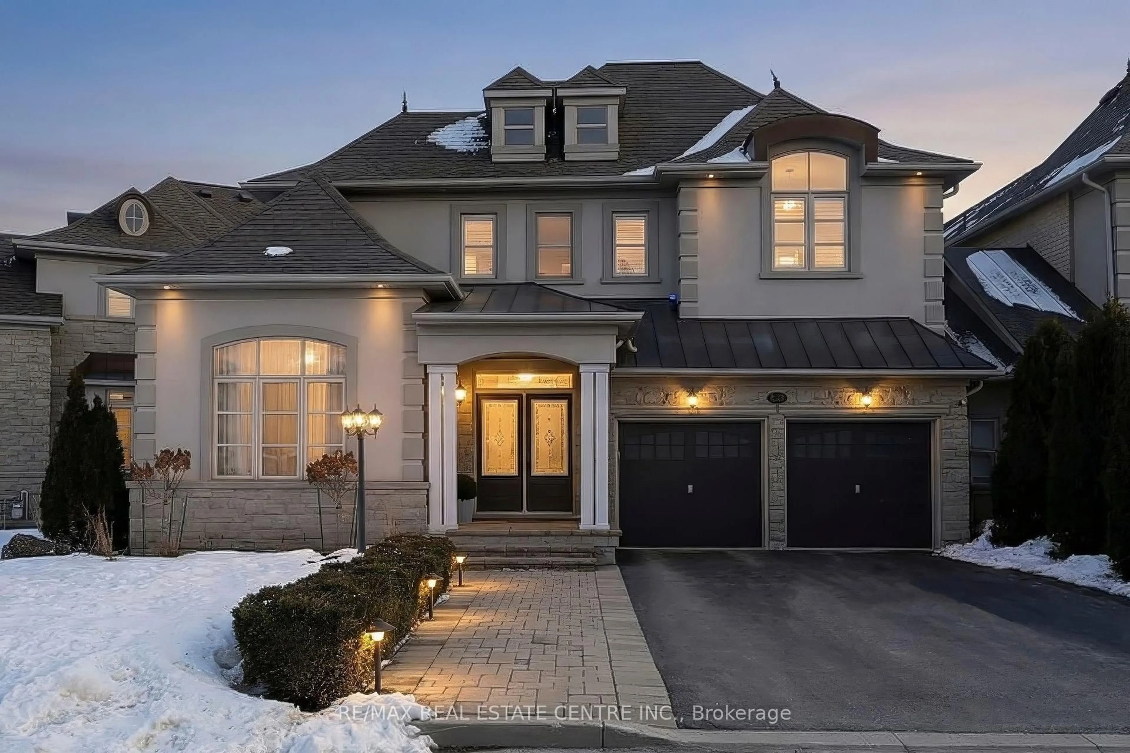 Home with brick exterior material, street for 3168 Watercliffe Crt, Oakville Ontario L6M 0K7