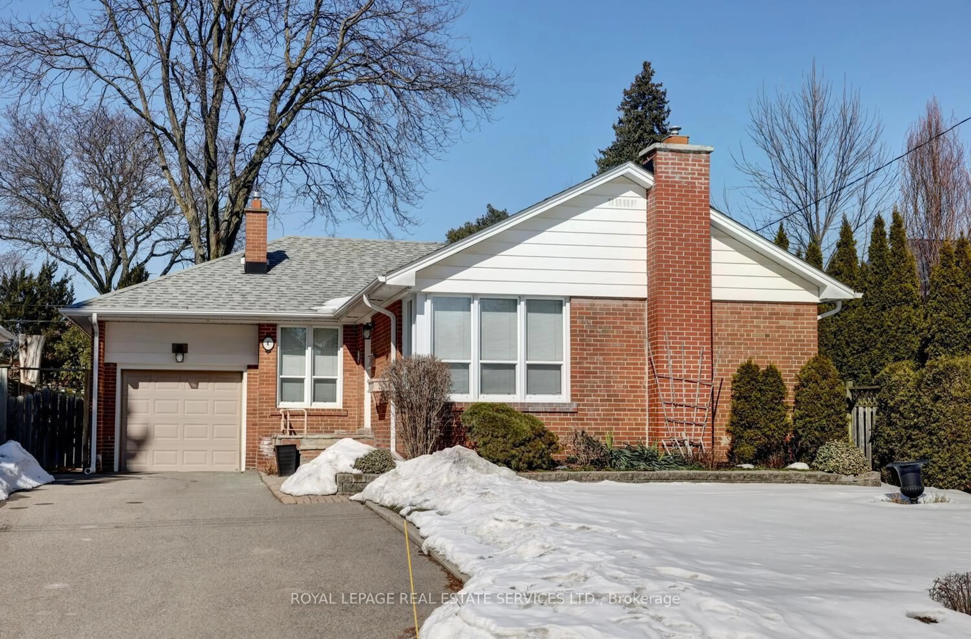 Home with brick exterior material, street for 4 Duncairn Dr, Toronto Ontario M9B 2P2