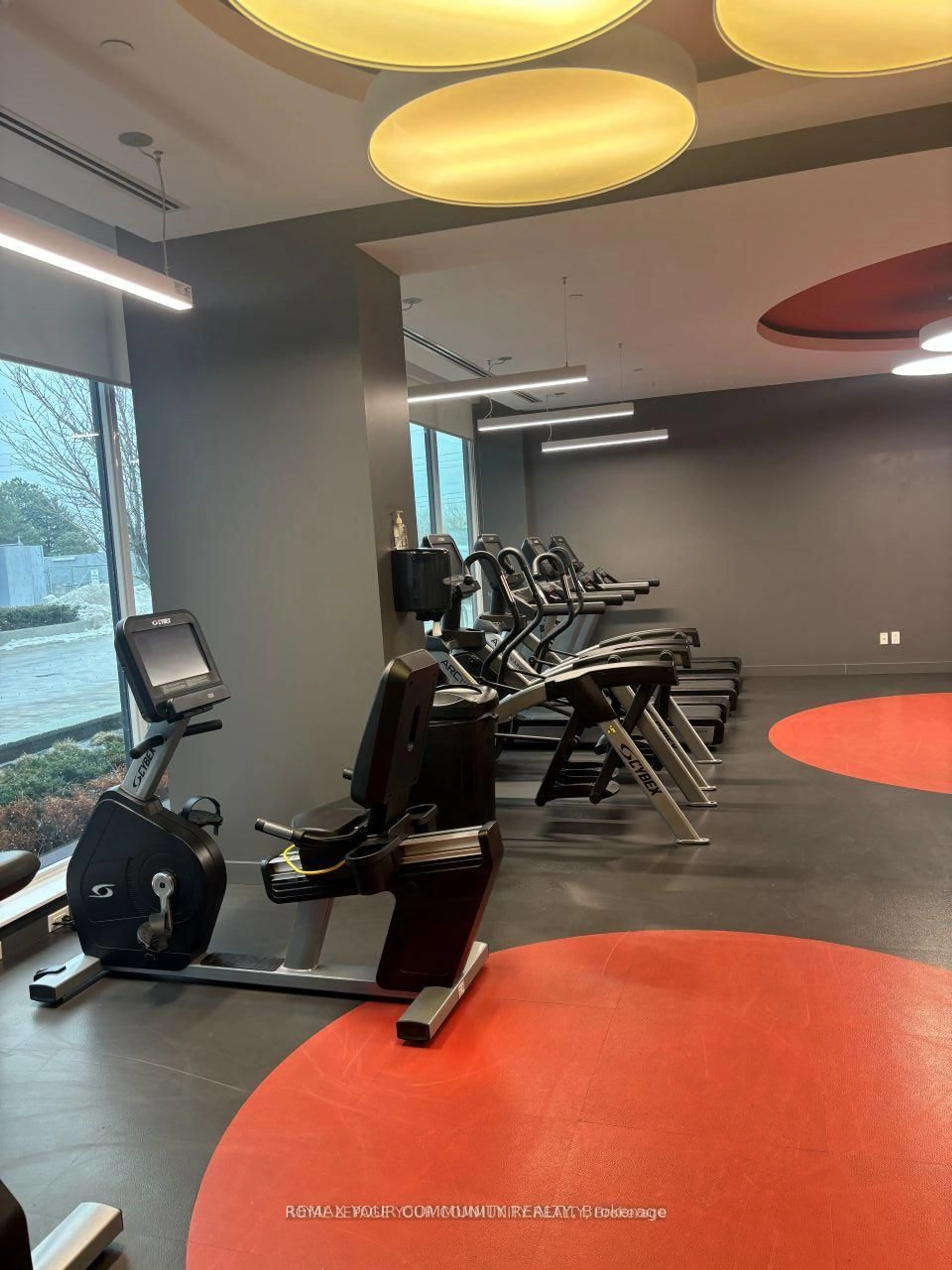 Gym or fitness room for 20 Thomas Riley Rd #1307, Toronto Ontario M9B 0C3