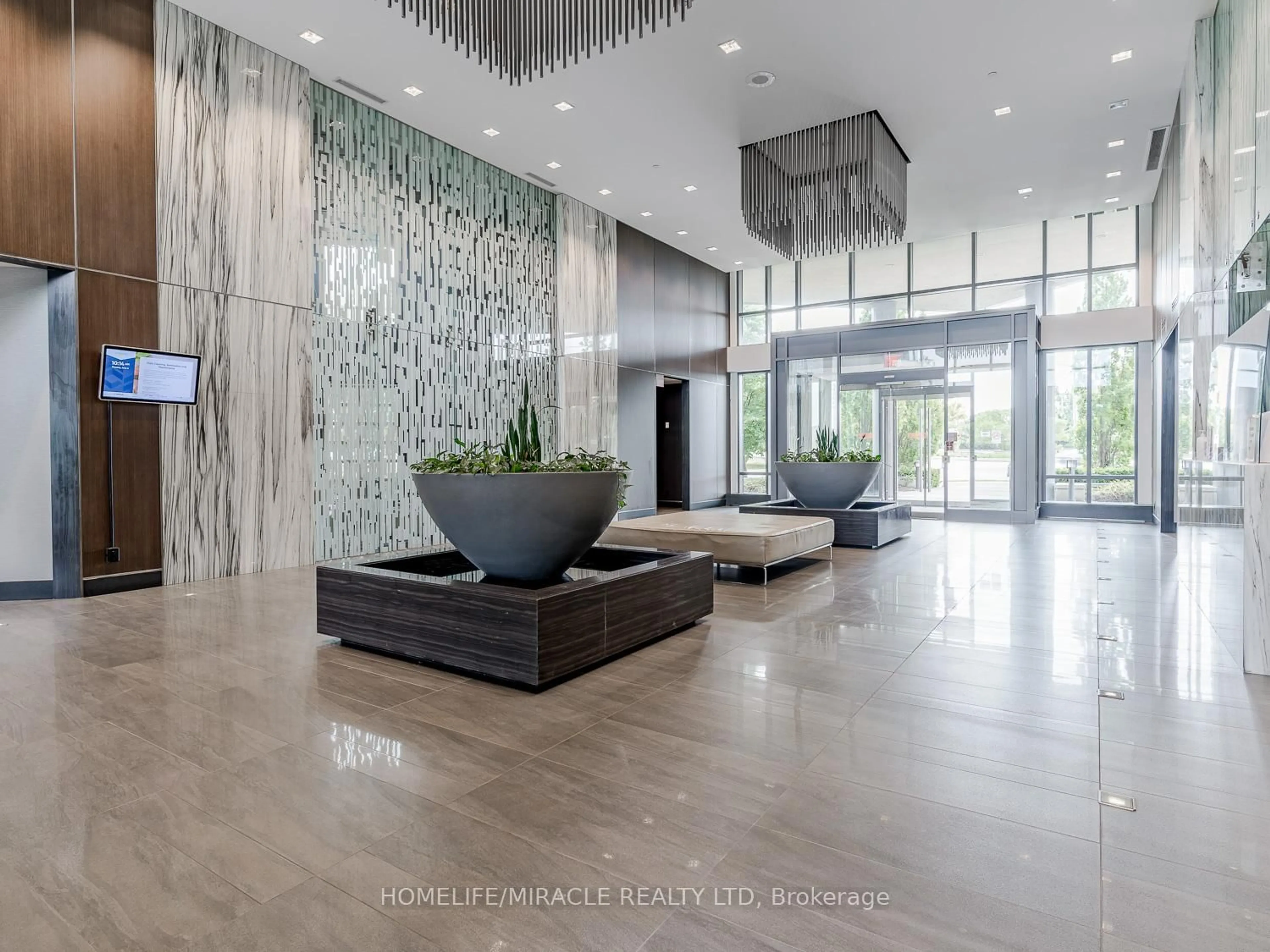 Lobby for 215 Sherway Gardens Rd #1606, Toronto Ontario M9C 0A4