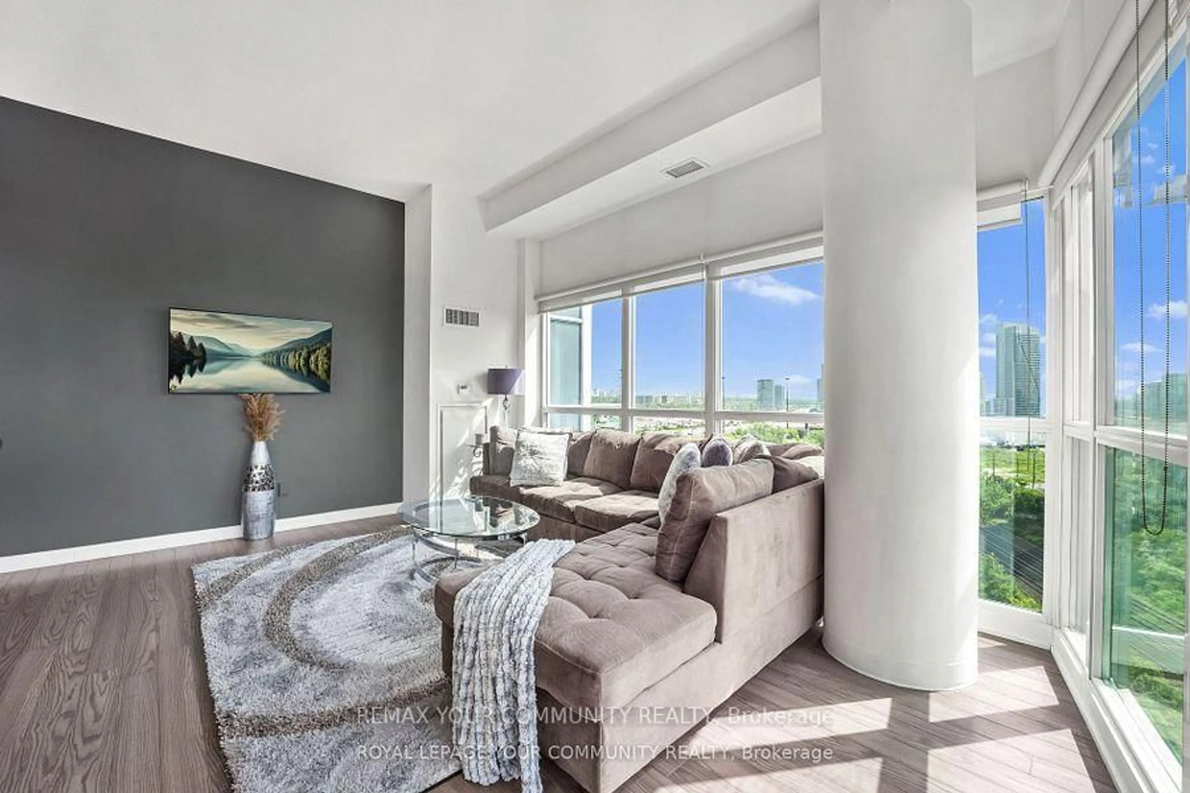 Living room with furniture, unknown for 165 Legion Rd #1226, Toronto Ontario M8Y 0B3