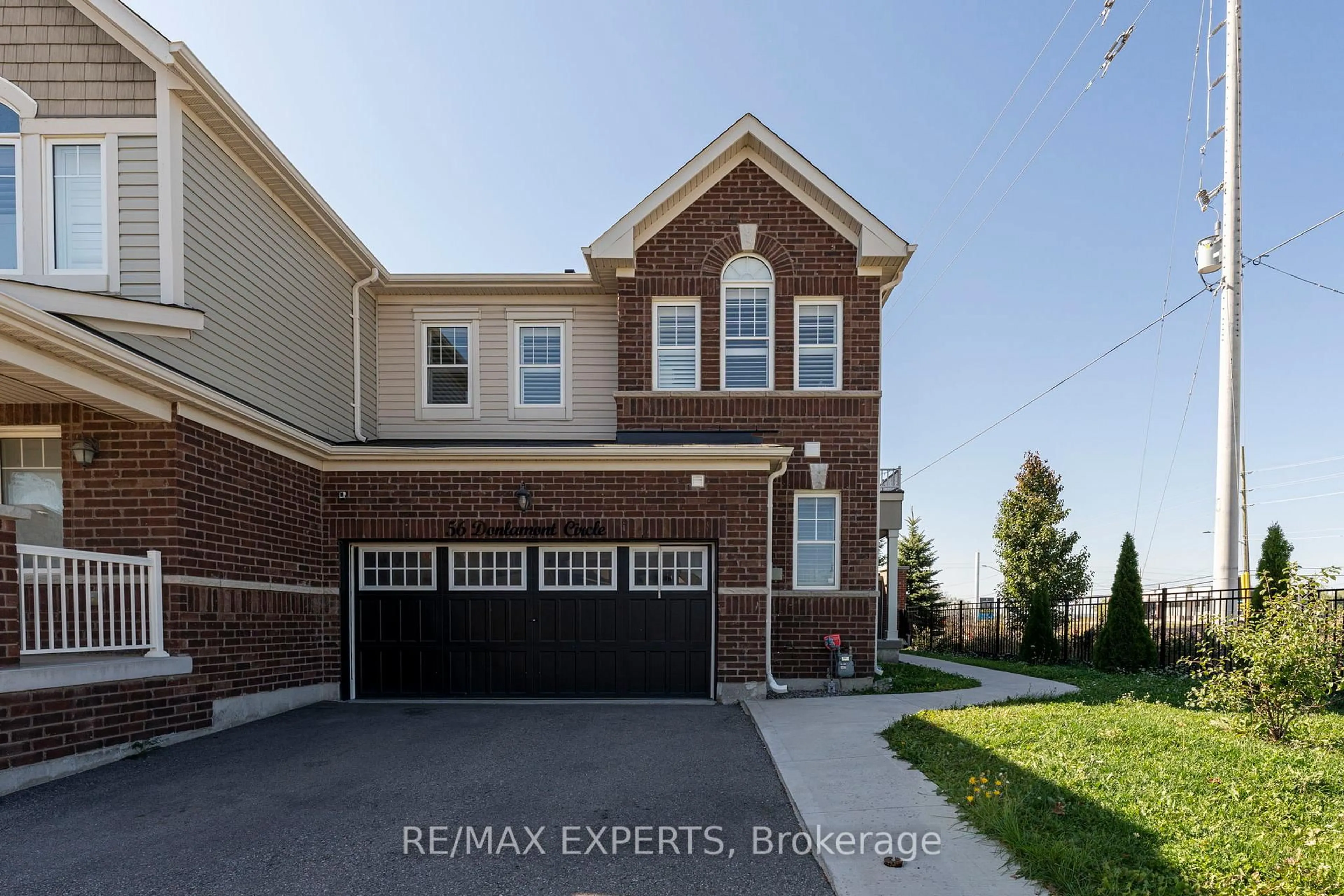 Home with brick exterior material, street for 56 Donlamont Circ, Brampton Ontario L7A 4T5