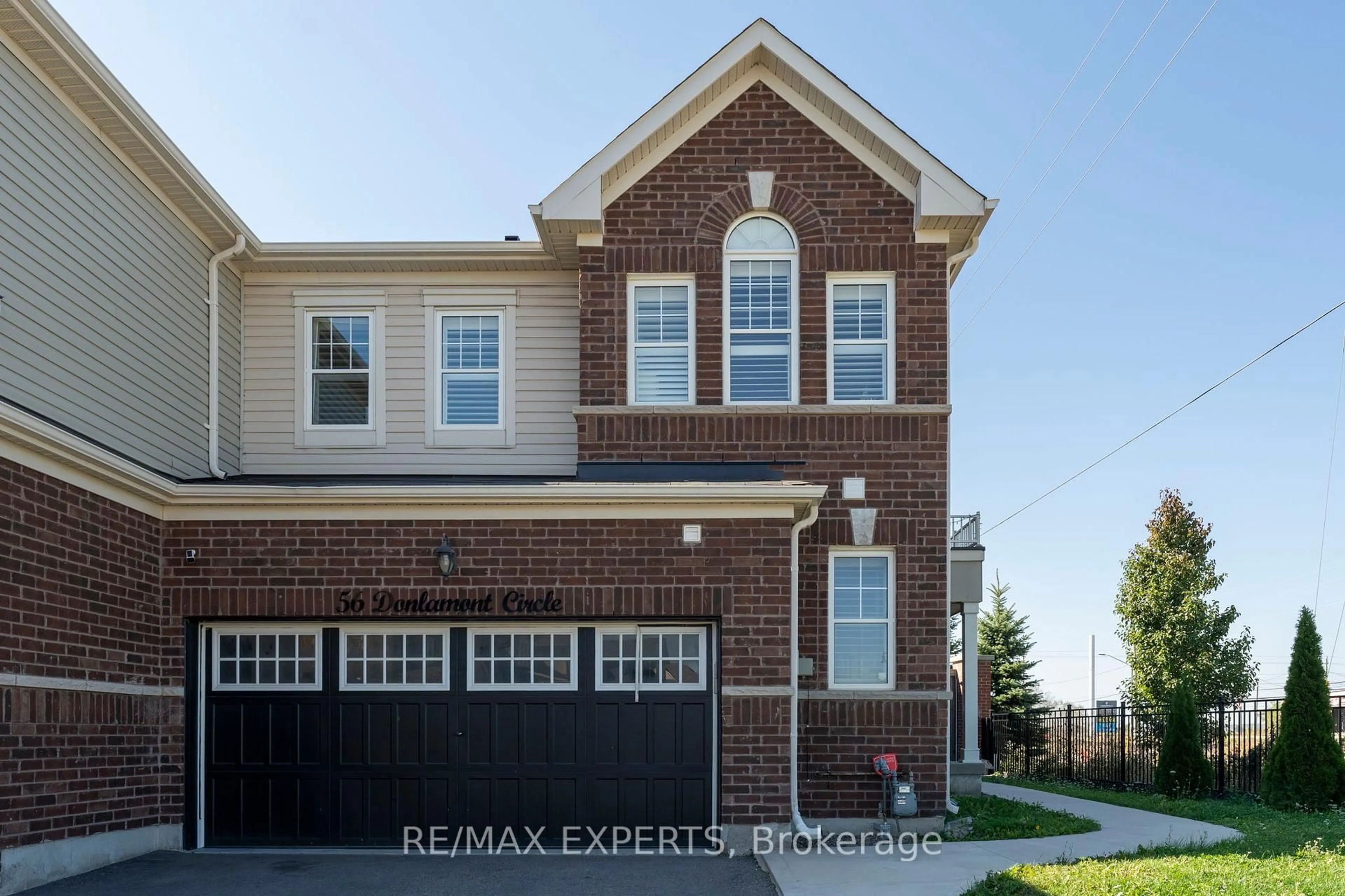Home with brick exterior material, street for 56 Donlamont Circ, Brampton Ontario L7A 4T5