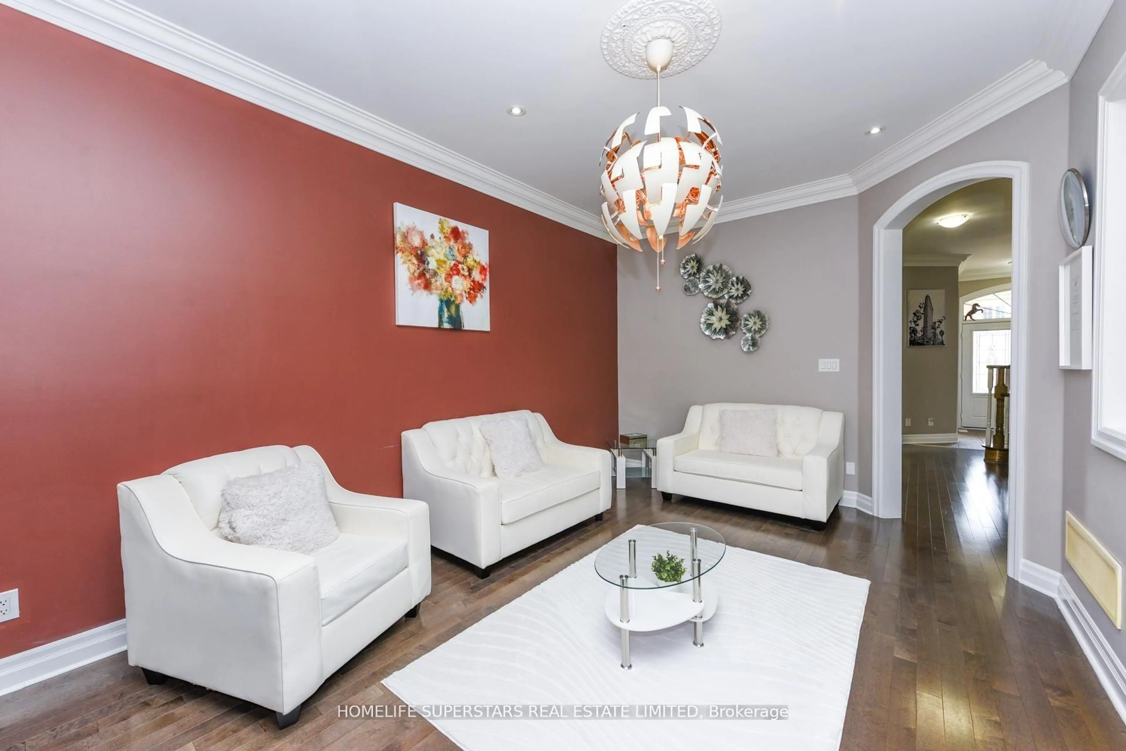 Living room with furniture, unknown for 8 Bainsville Circ, Brampton Ontario L6P 3A5