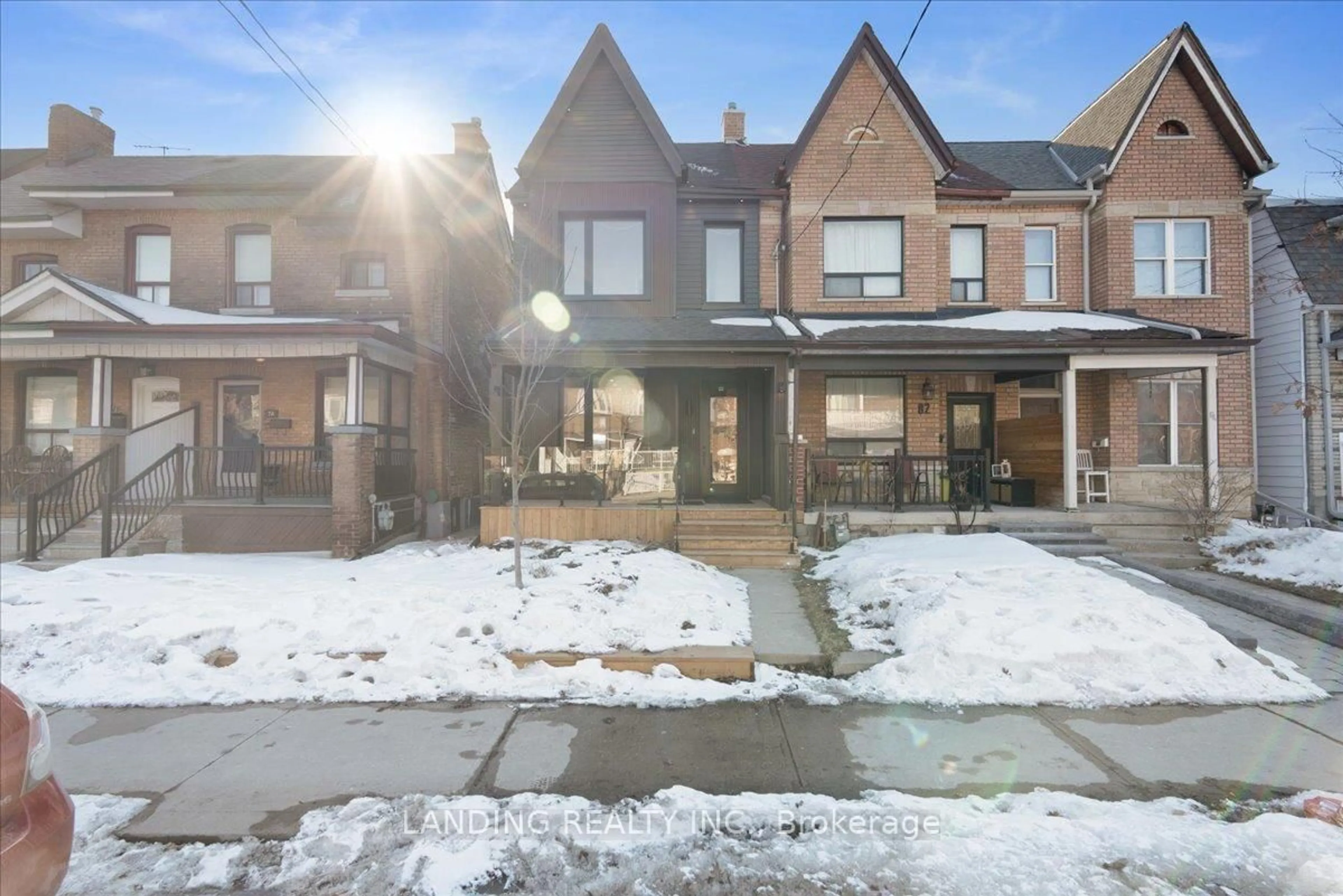 Home with brick exterior material, street for 80 Symington Ave, Toronto Ontario M6P 3W1