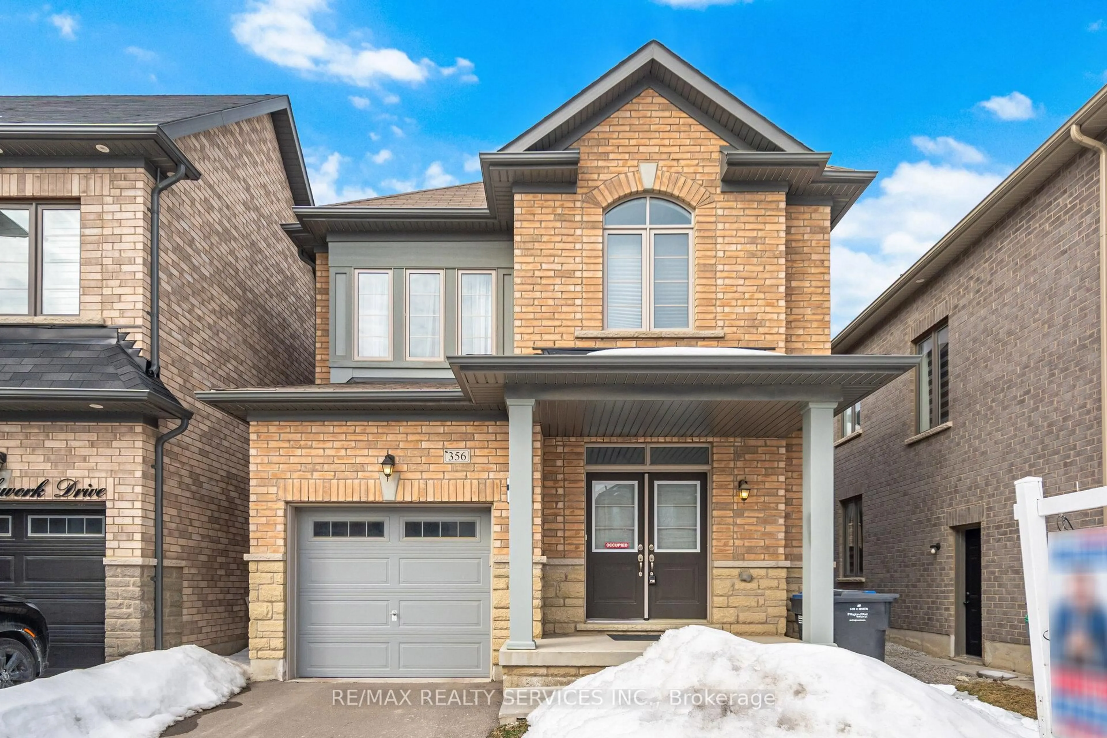 Home with brick exterior material, street for 356 clockwork Dr, Brampton Ontario L7A 5C5