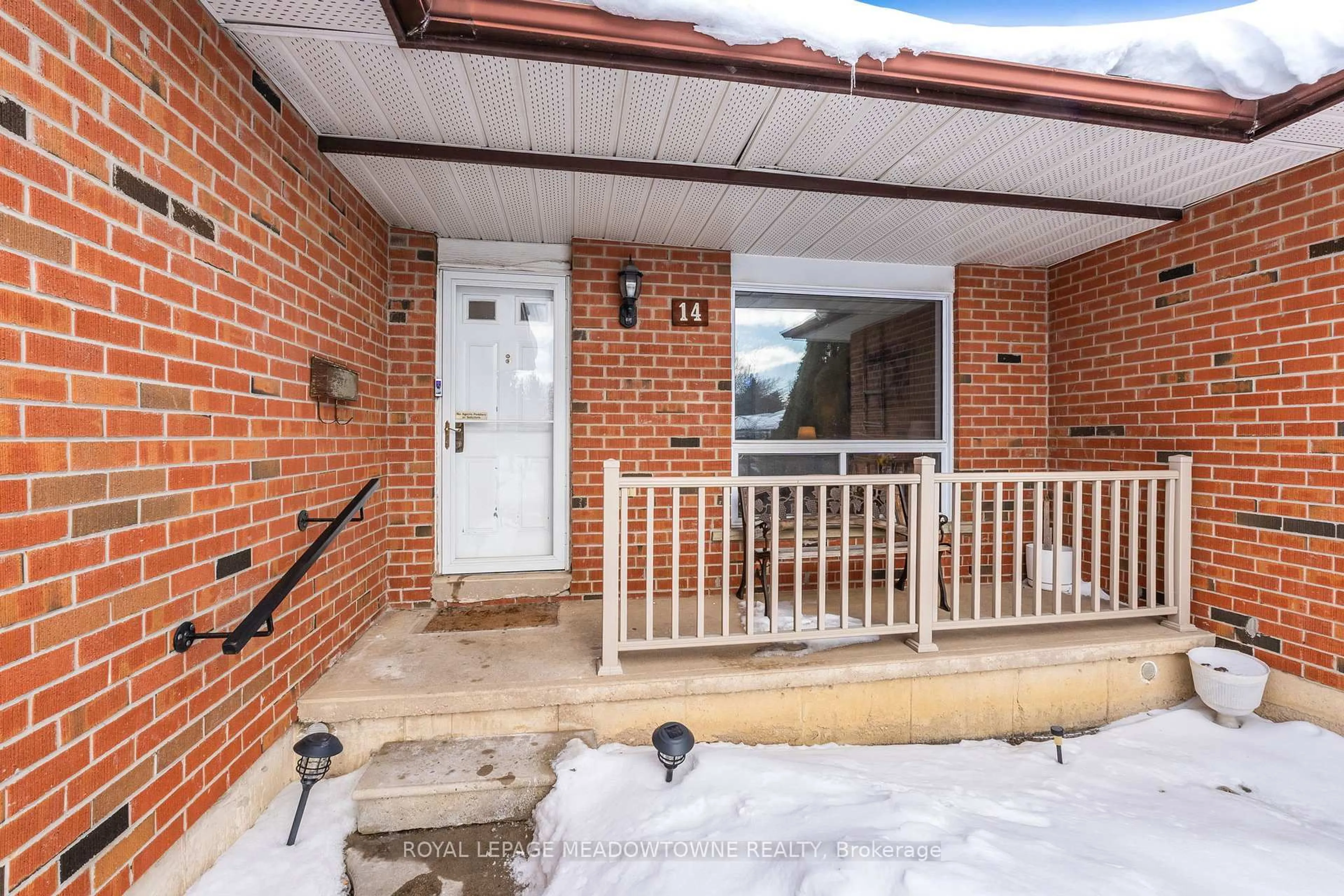 Home with brick exterior material, street for 14 Brookland Dr, Brampton Ontario L6T 2M5
