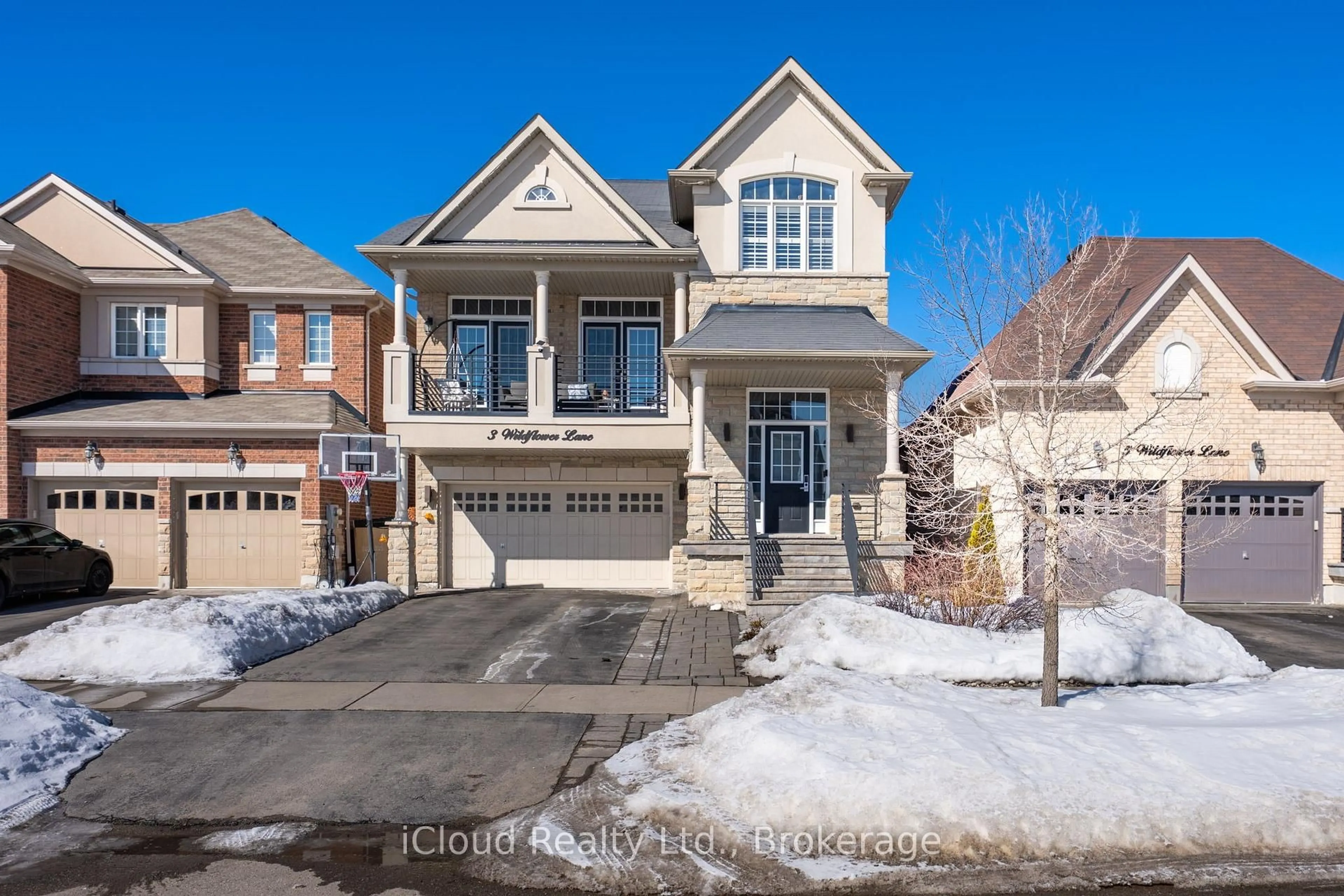 Home with brick exterior material, street for 3 Wildflower Lane, Halton Hills Ontario L7G 0H5