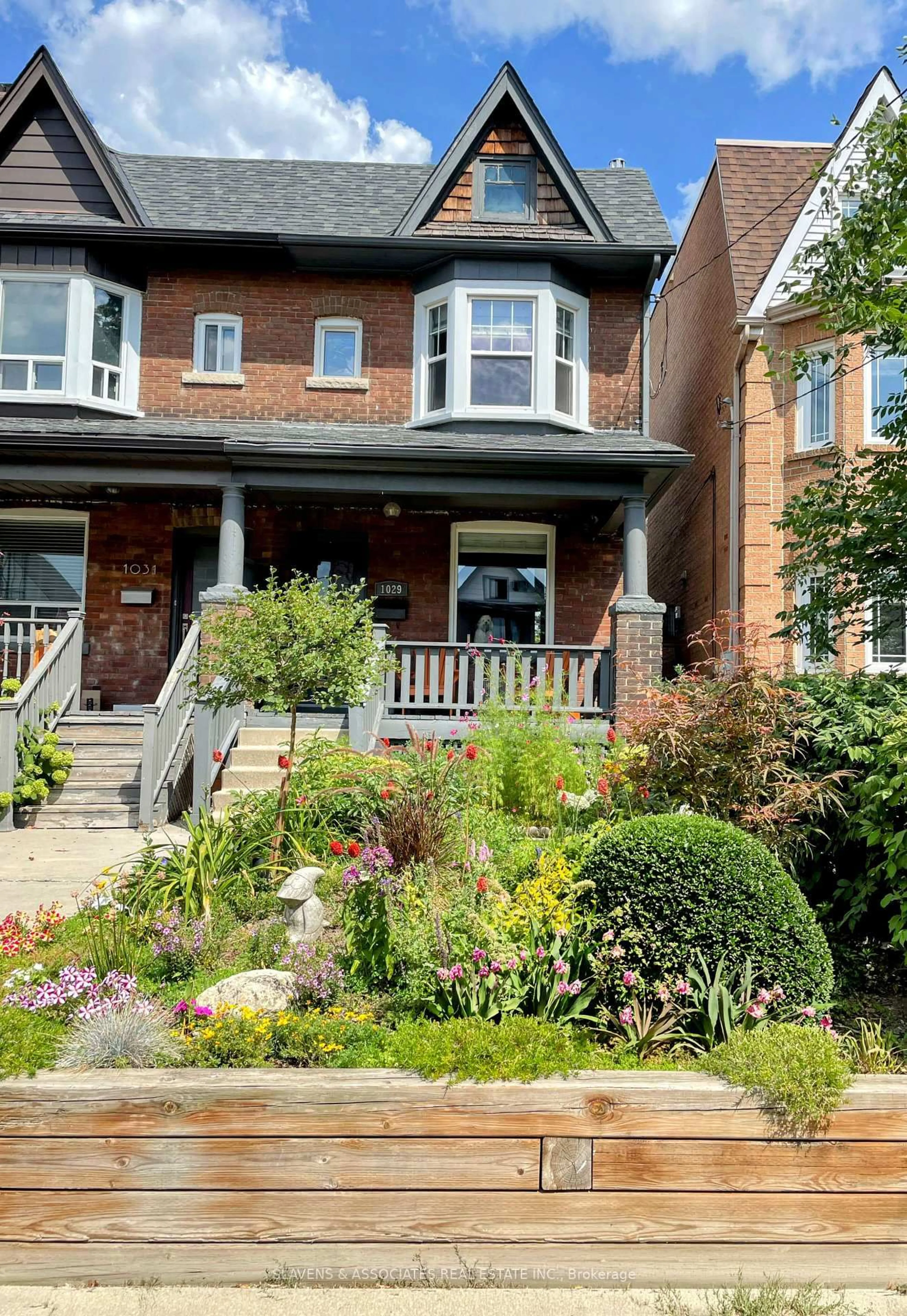Home with brick exterior material, street for 1029 St Clarens Ave, Toronto Ontario M6H 3X8