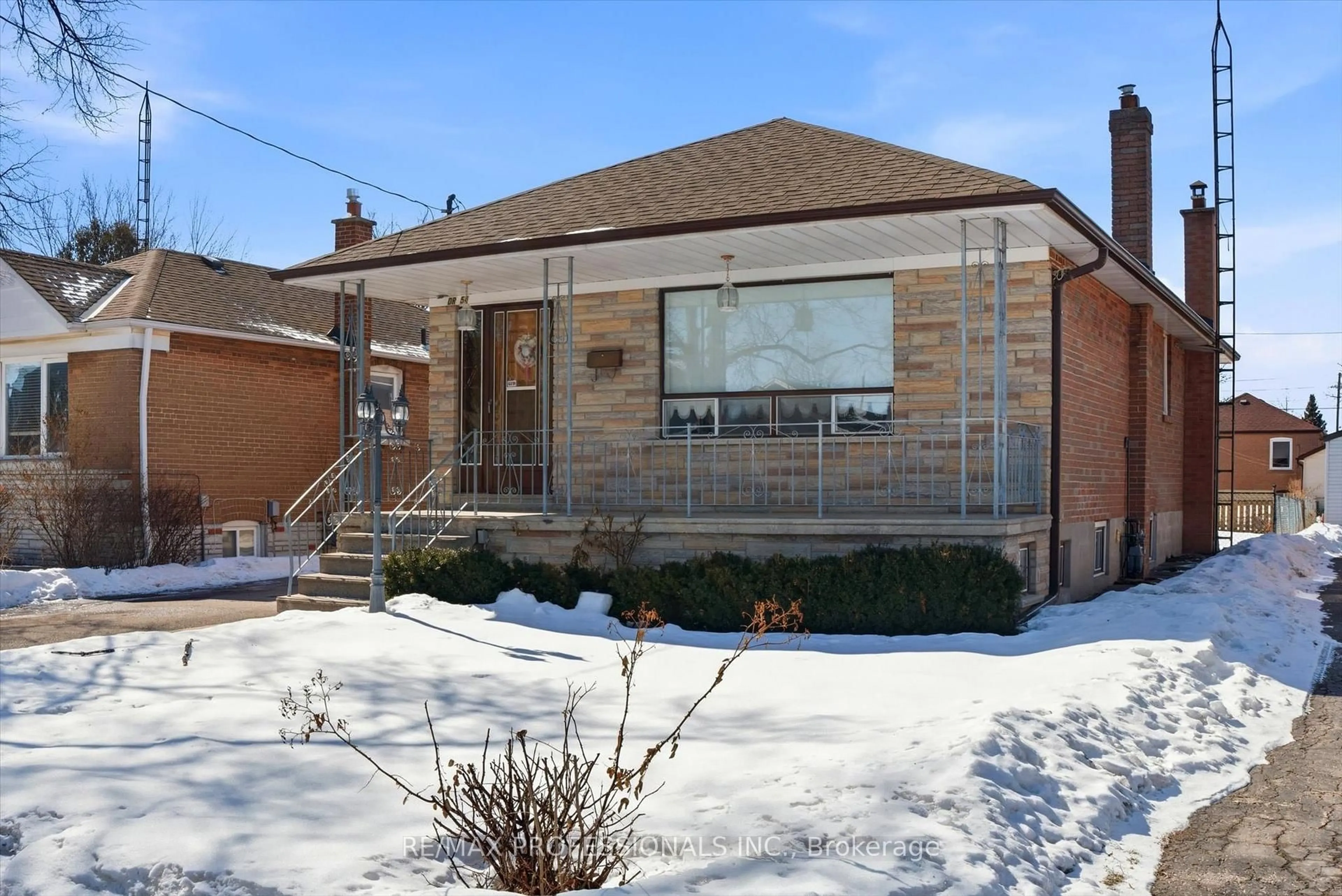 Home with brick exterior material, street for 54 Culnan Ave, Toronto Ontario M8Z 5B2
