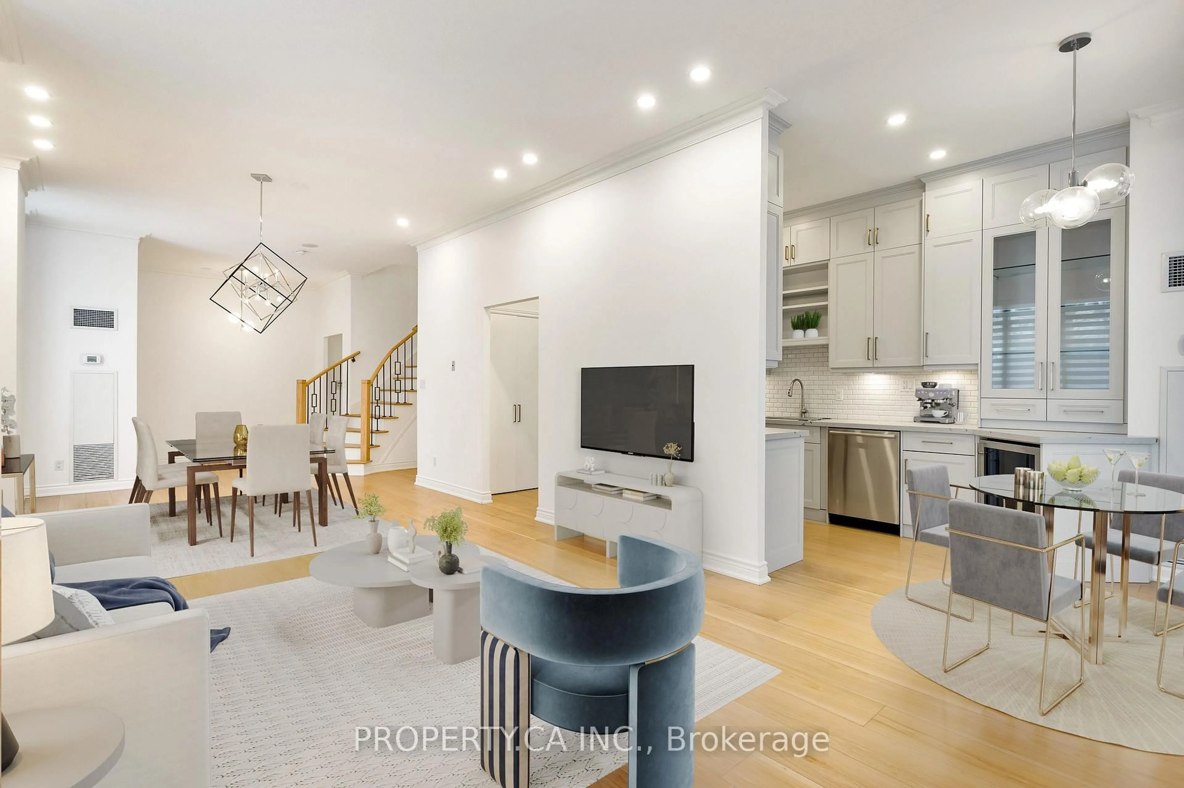 Open concept kitchen, unknown for 2 Aberfoyle Cres #105, Toronto Ontario M8X 2Z8